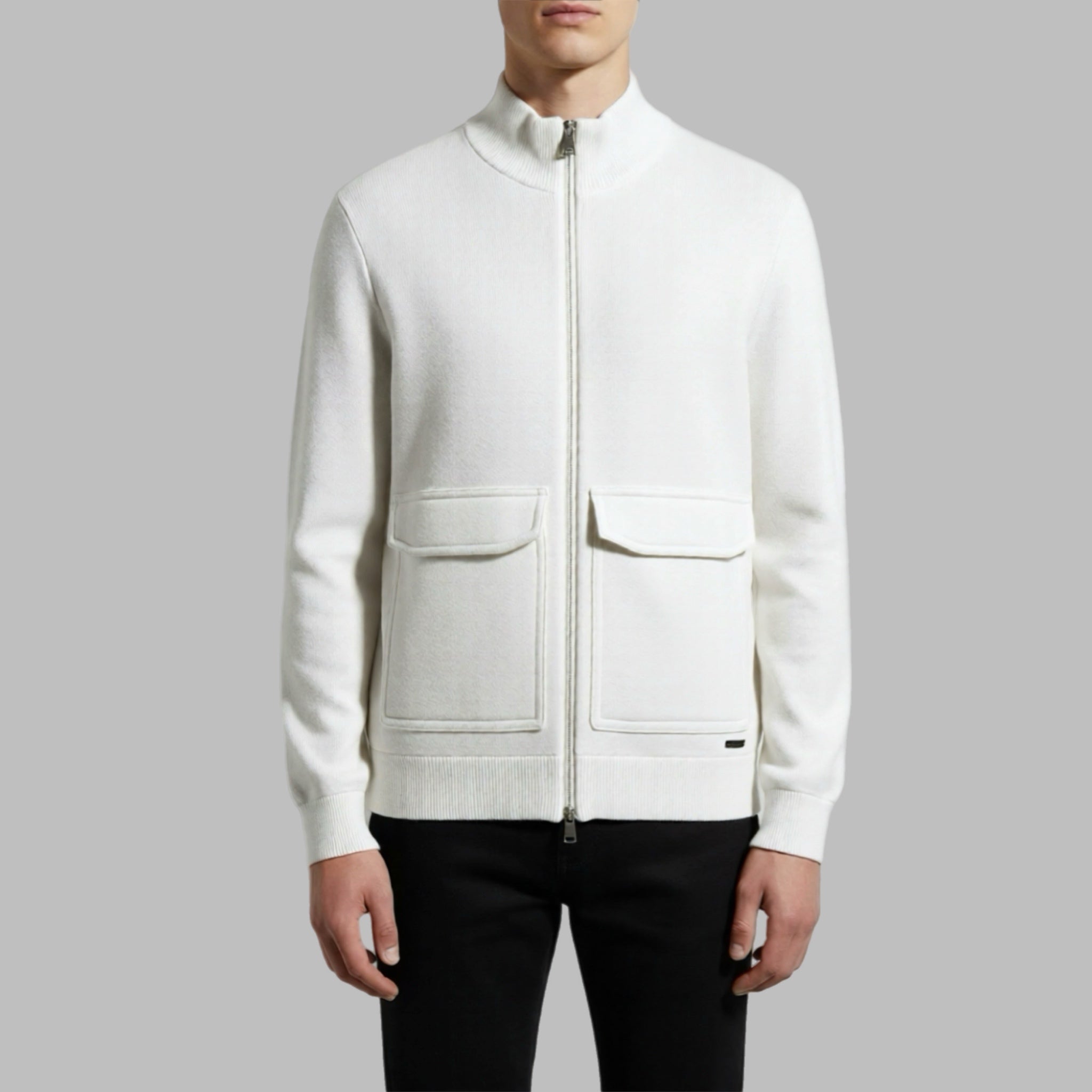 Maglia Nerovago uomo giubbotto ciniglia