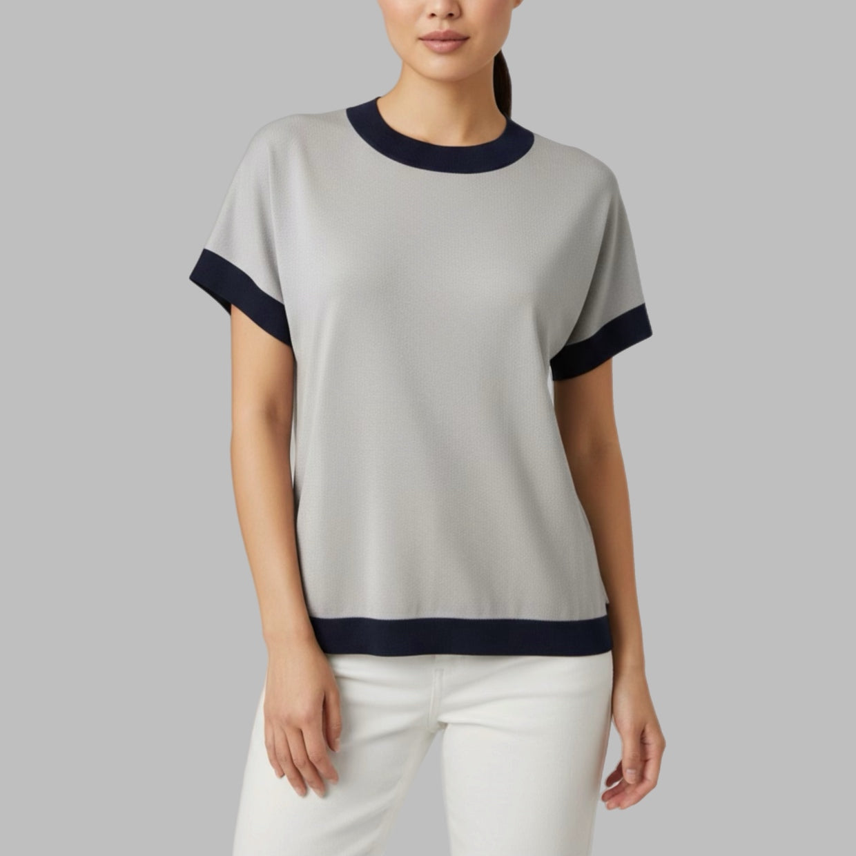 Maglia girocollo lurex SHEIS donna - DS6461