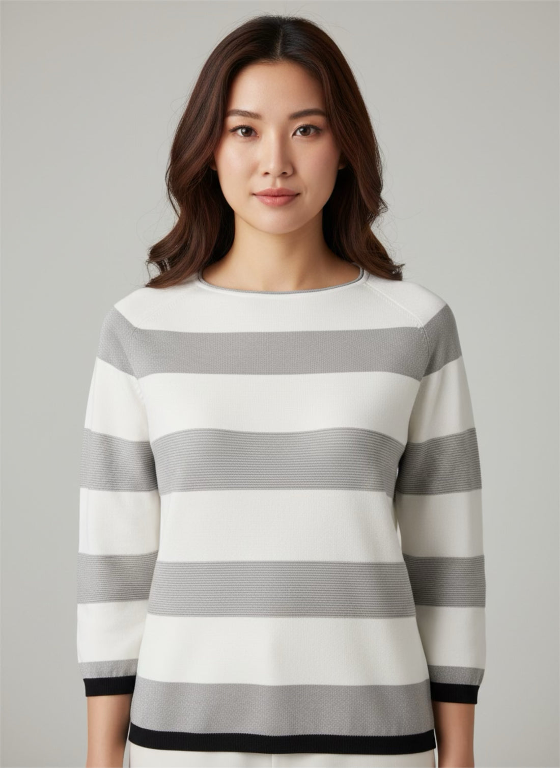 Maglia girocollo lurex SHEIS donna - DS6421