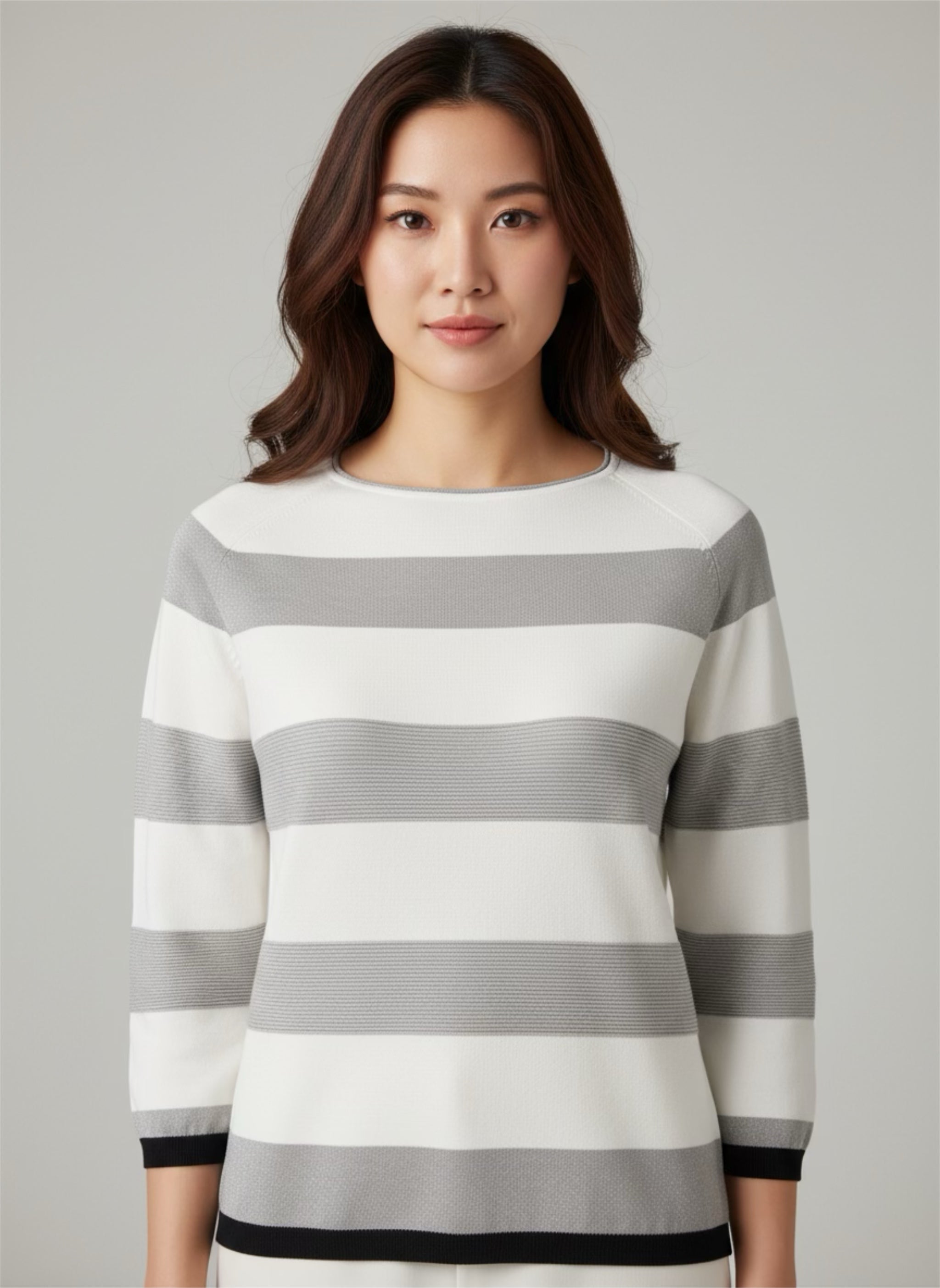 Maglia girocollo lurex SHEIS donna - DS6421