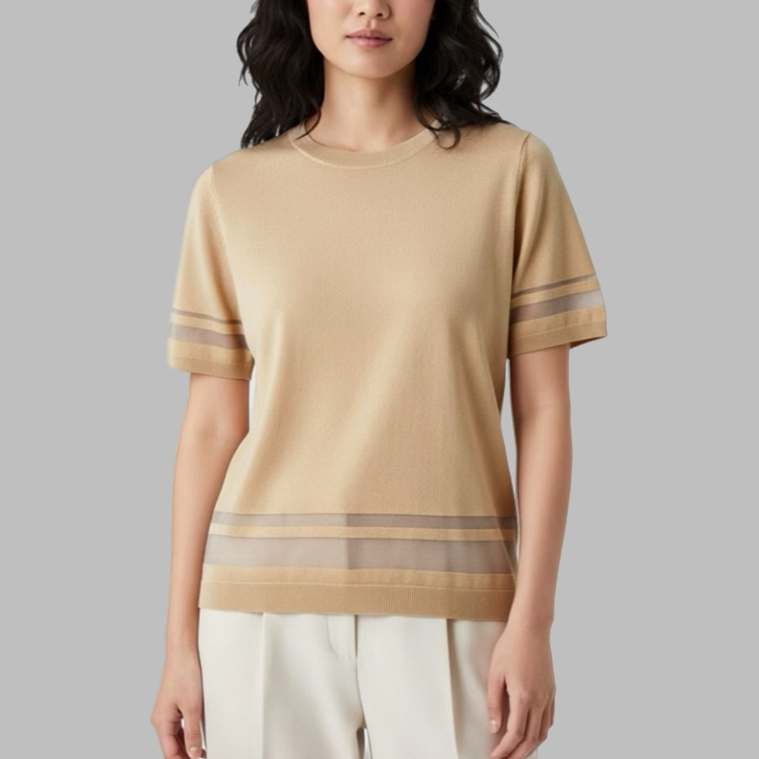 Maglia girocollo SHEIS donna - DS6301