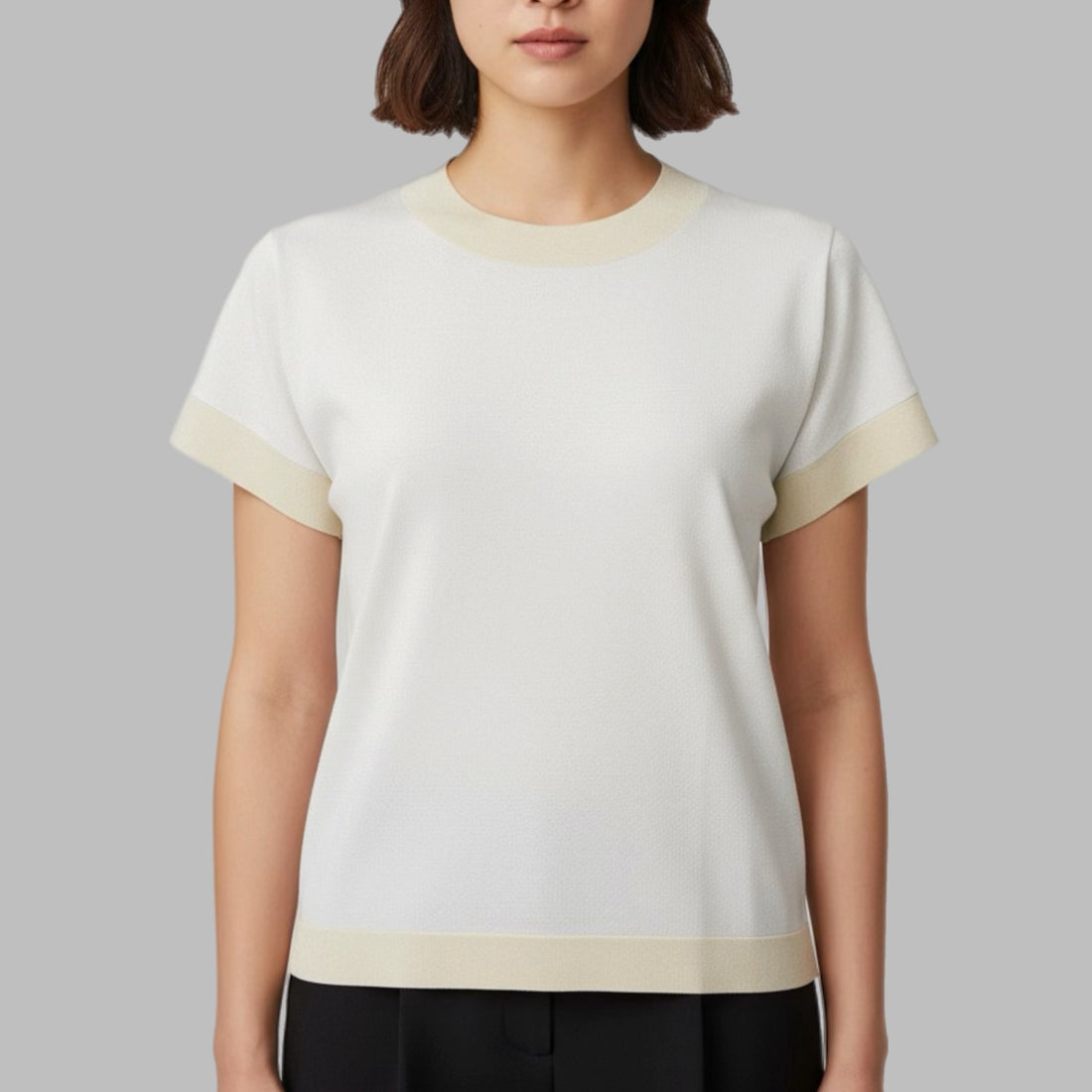 Maglia girocollo lurex SHEIS donna - DS6461