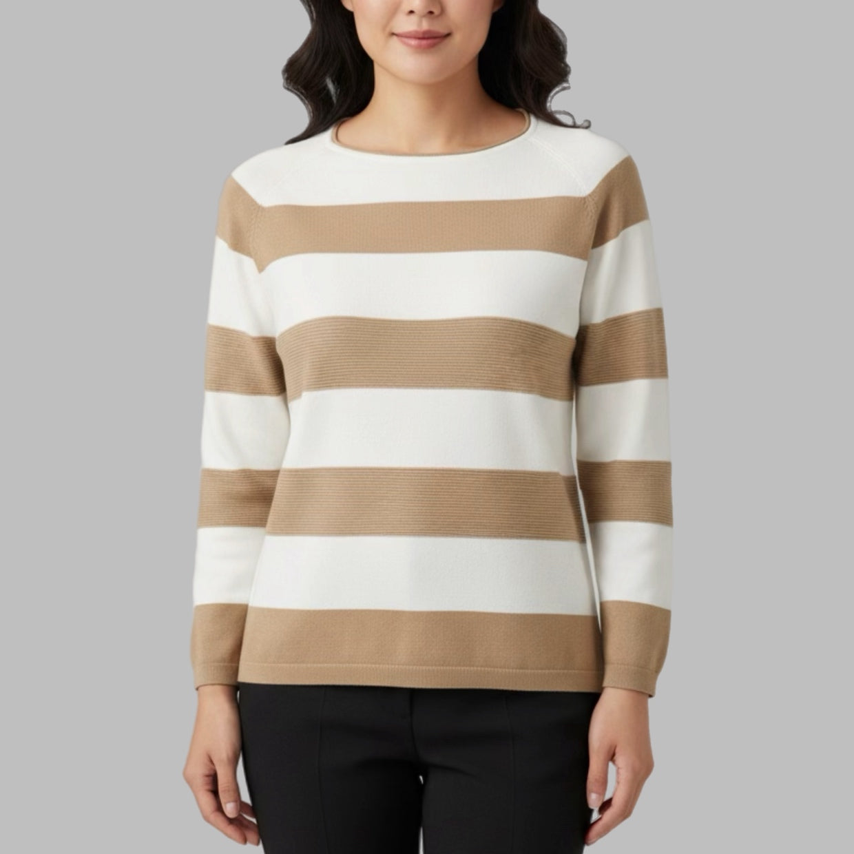 Maglia girocollo lurex SHEIS donna - DS6421