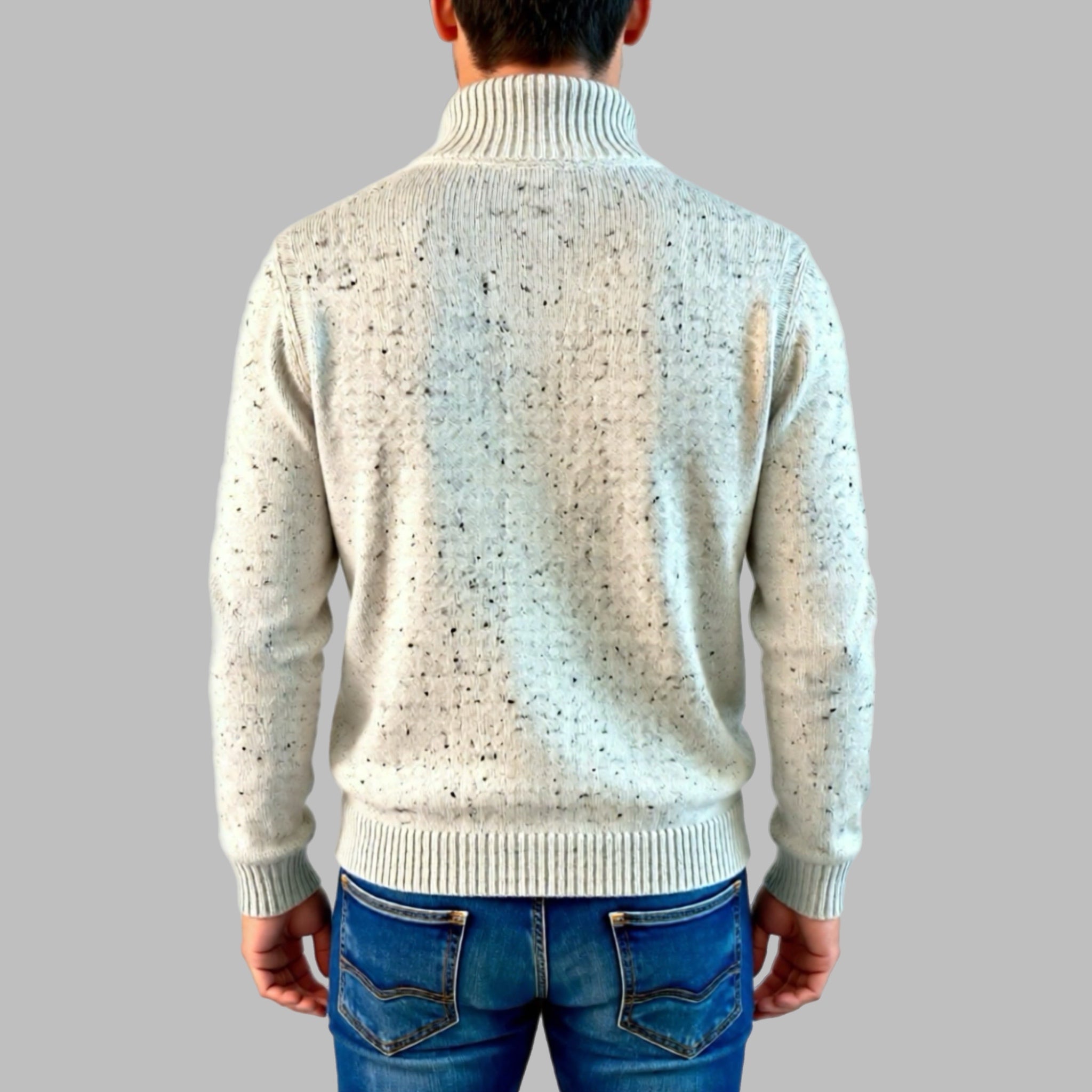 Cardigan Nerovago uomo con bottoni