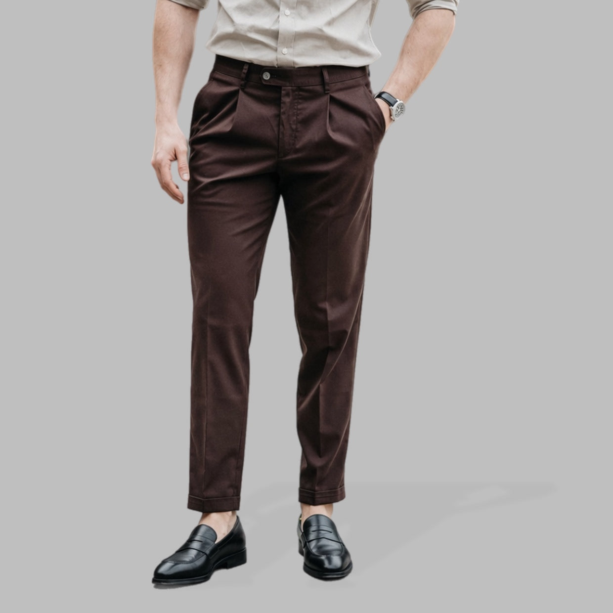 Pantaloni SAFETY PIN capri fit - M7001601