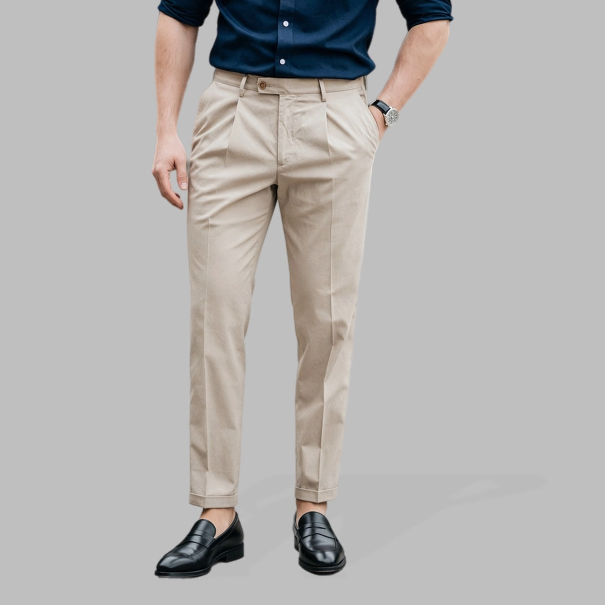 Pantaloni SAFETY PIN capri fit - M7001601