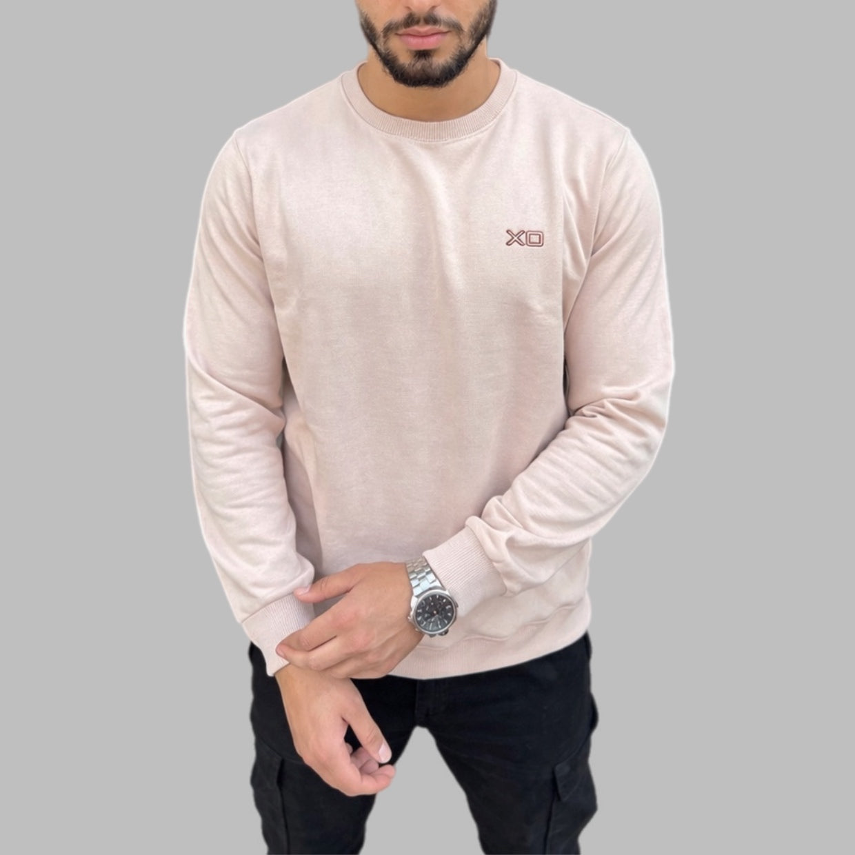 Felpa XO girocollo uomo - XO330