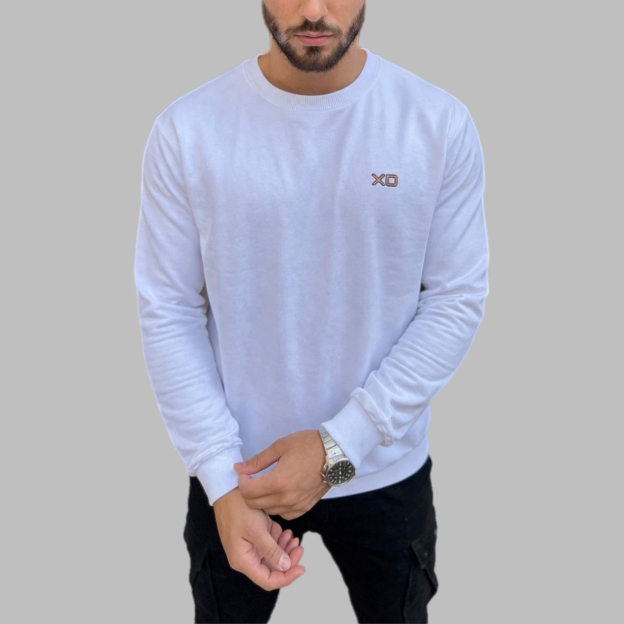 Felpa XO girocollo uomo - XO330