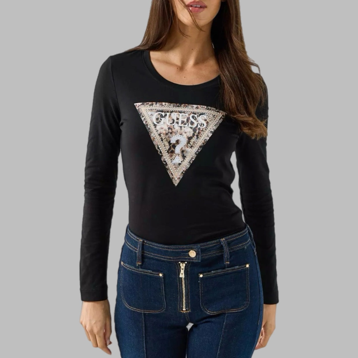 T-shirt GUESS donna - W6RI33J1314