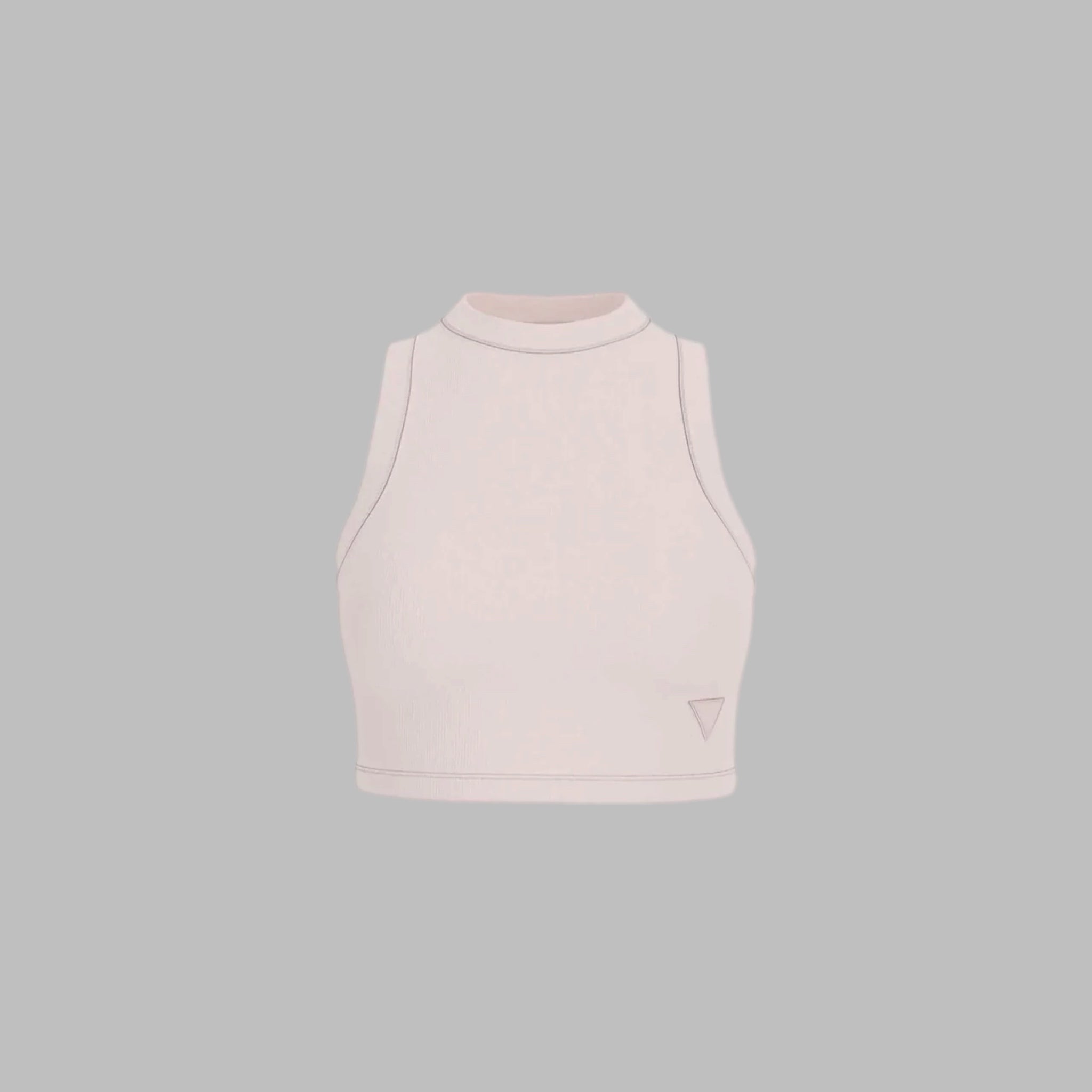 Canottiera GUESS a coste crop - V3GP19K8RT2