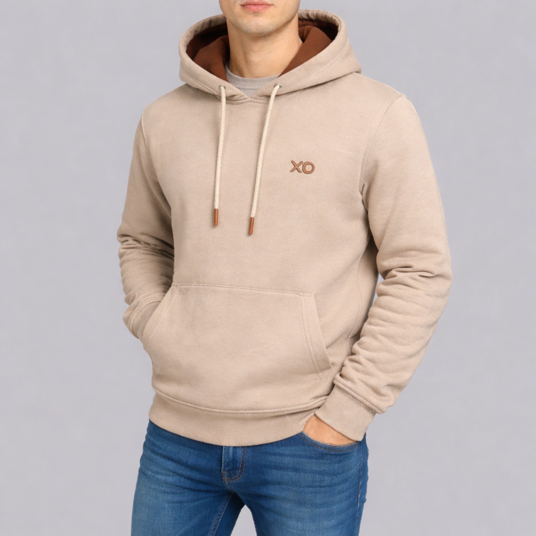 Felpa XO con cappuccio uomo - XO331