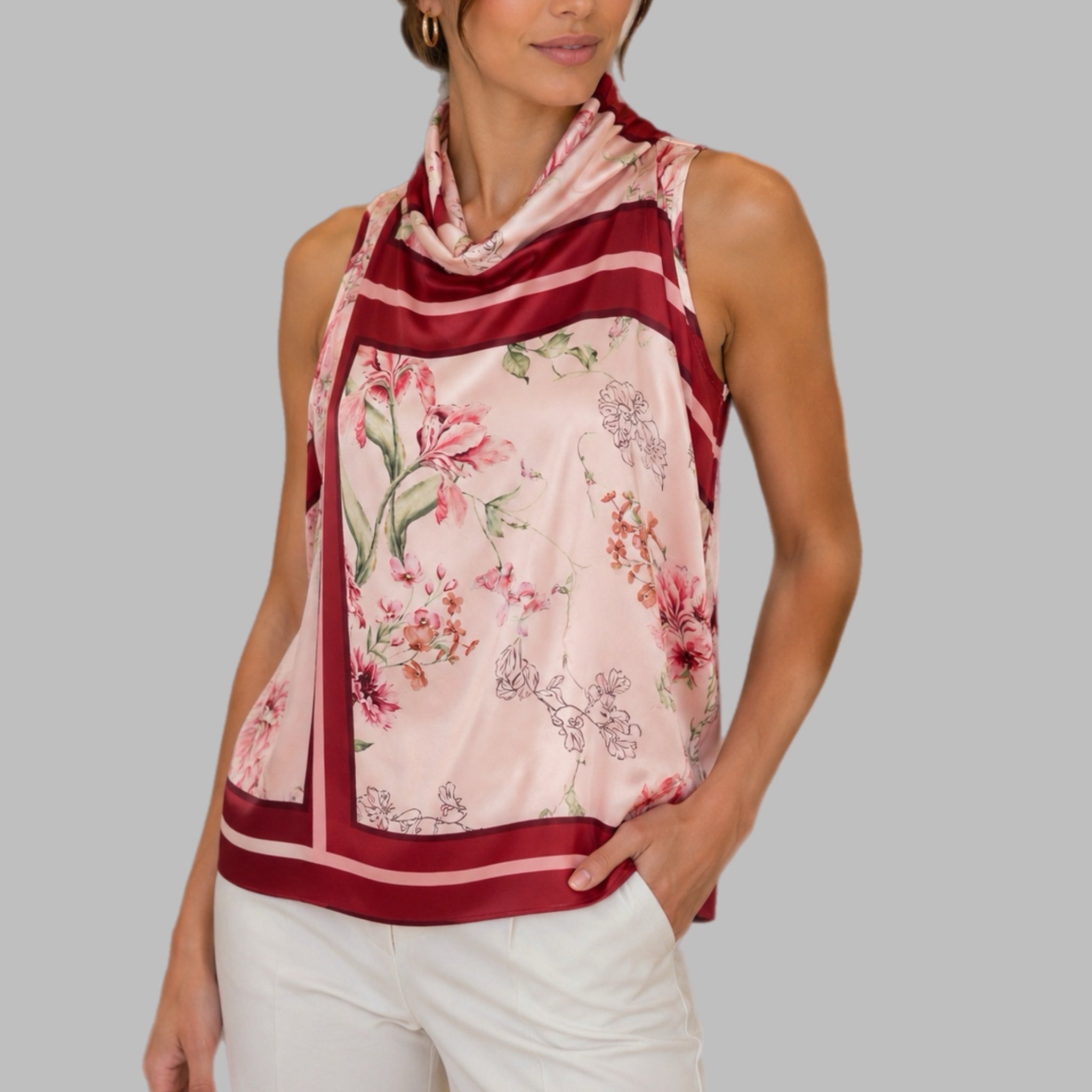 Top GOLD MILLER donna - TP6205/AA79