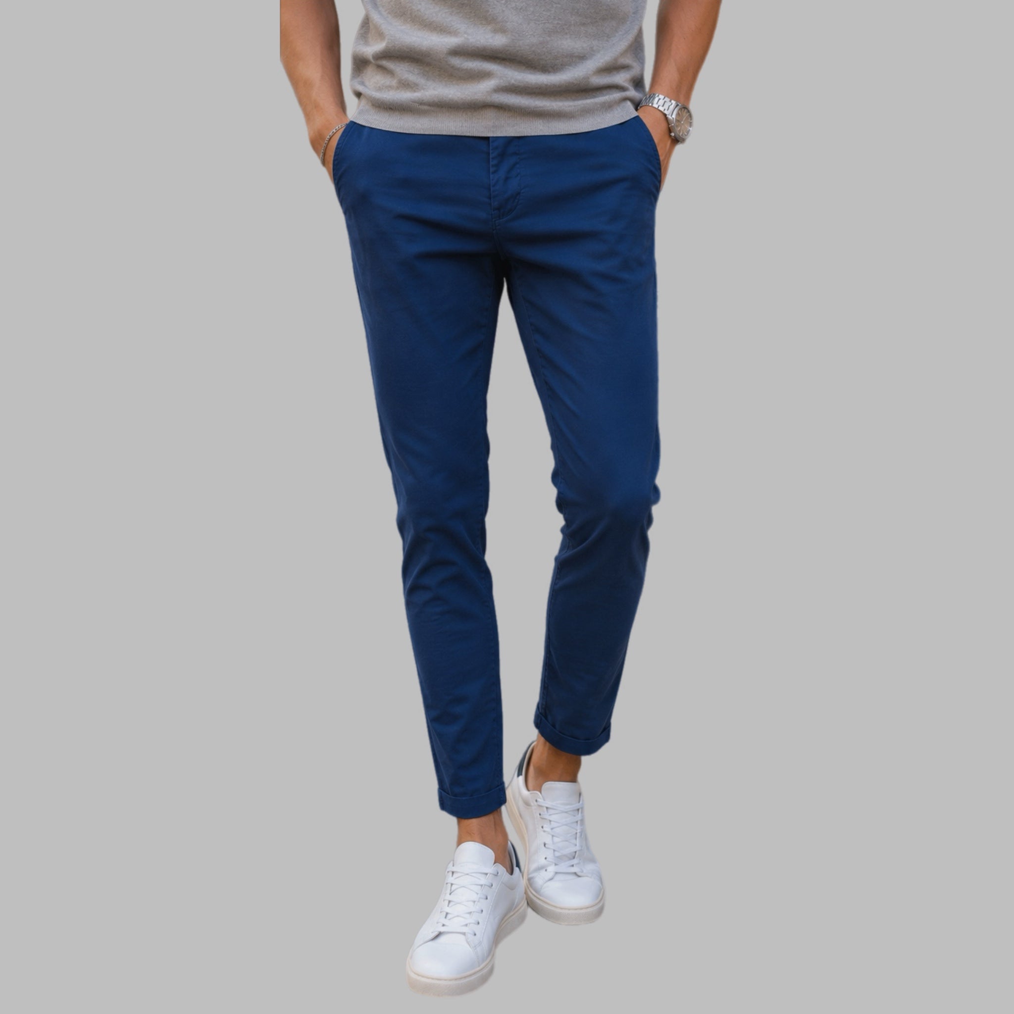 Pantaloni SAFETY PIN slim fit - M10561602