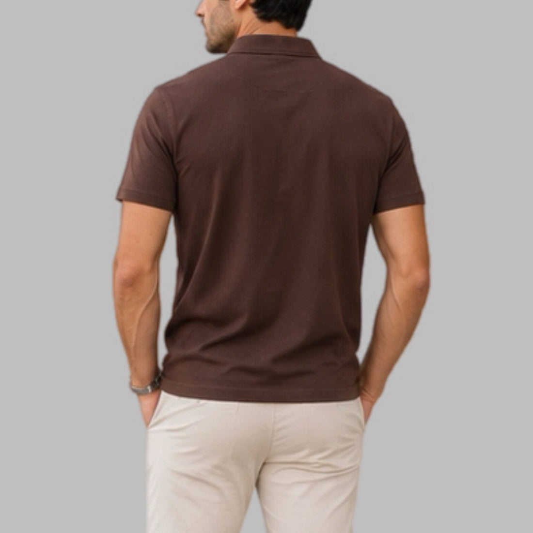 Polo in cotone SAFETY PIN  uomo - BV635