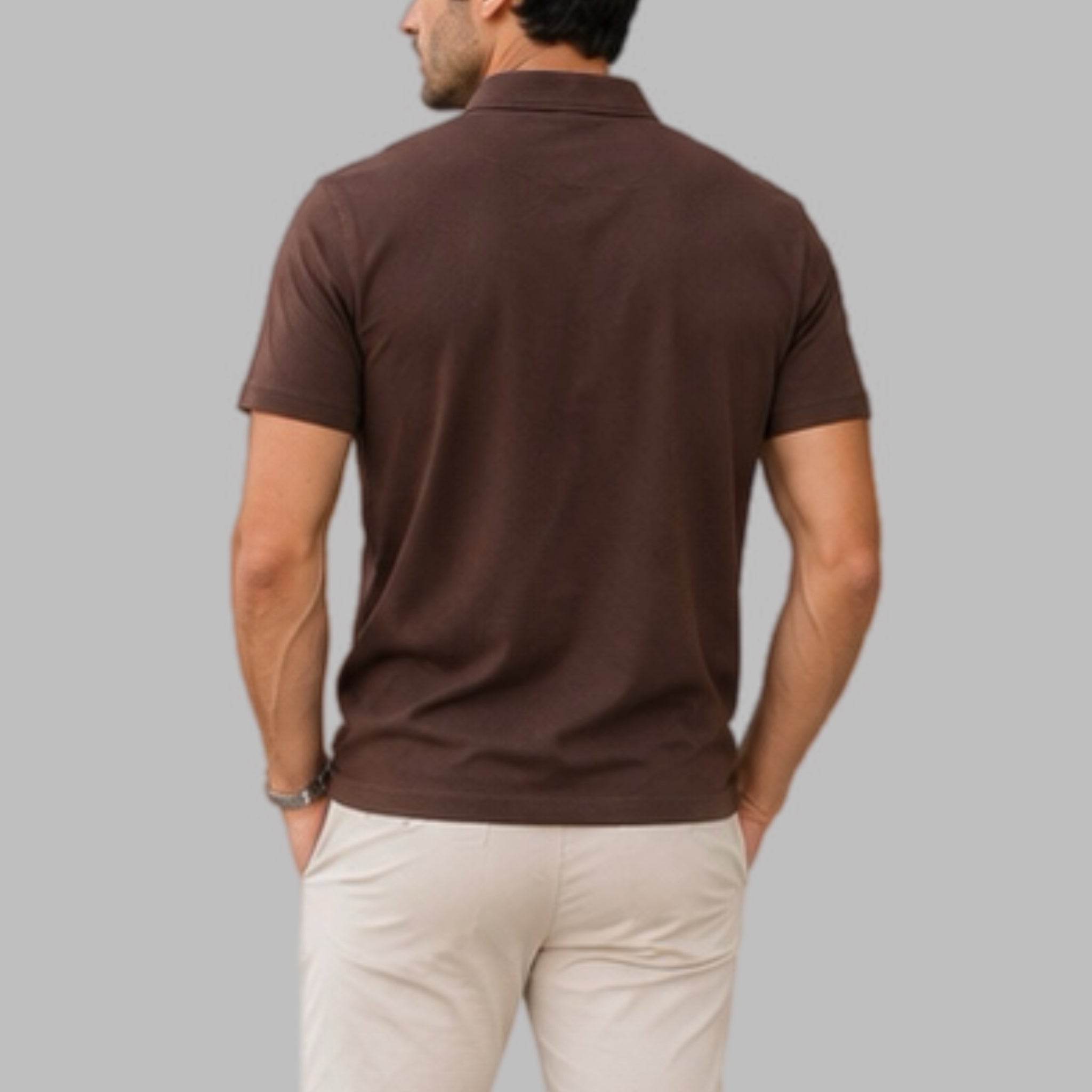Polo in cotone SAFETY PIN  uomo - BV635