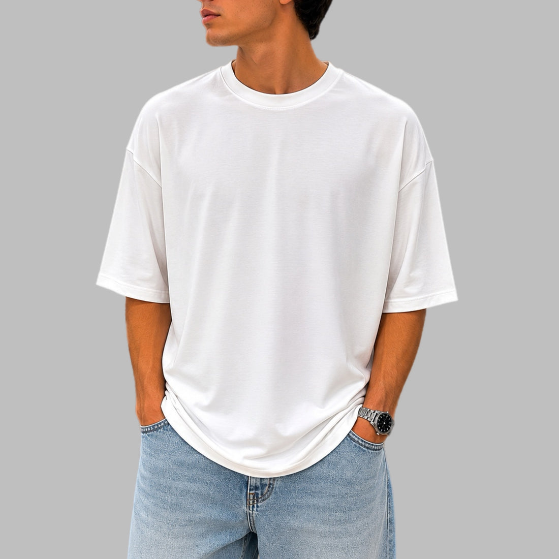 T-shirt over SAFETY PIN uomo - ZEN