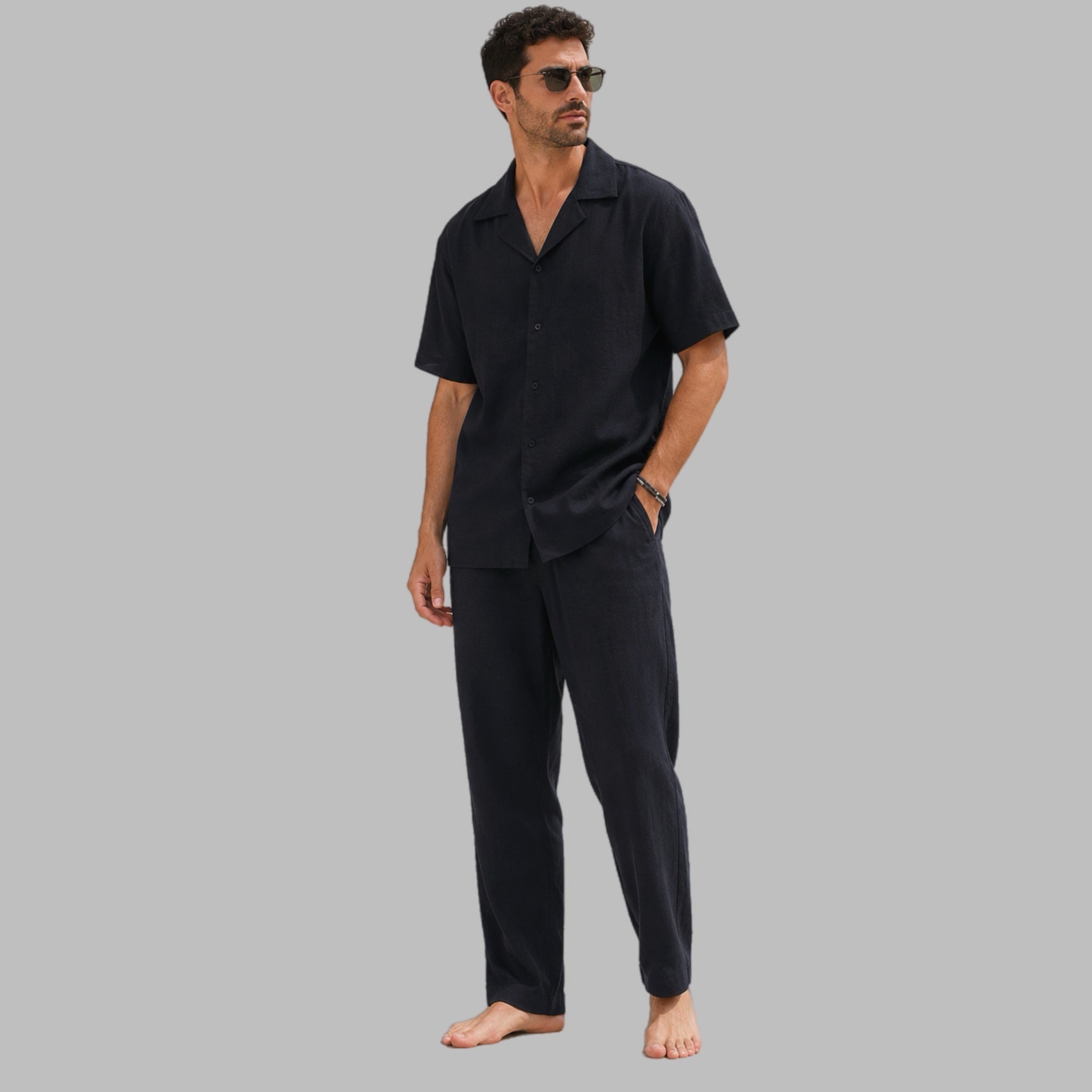 Completo uomo in lino KEY JEY - C121/A