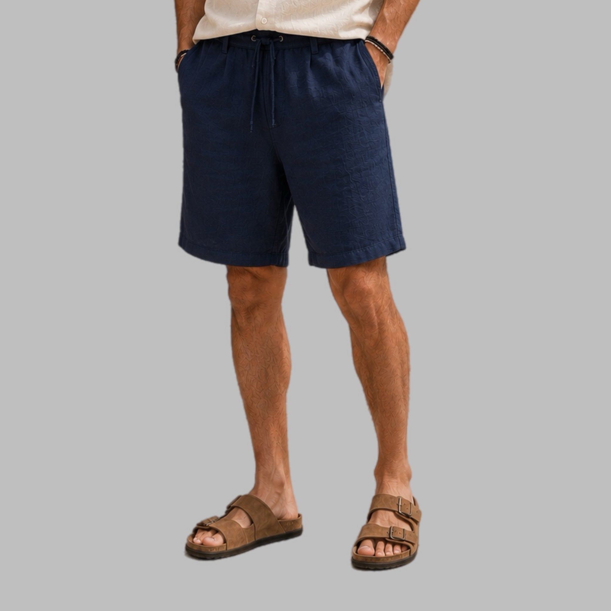 Bermuda in lino Safety Pin  uomo - BM314