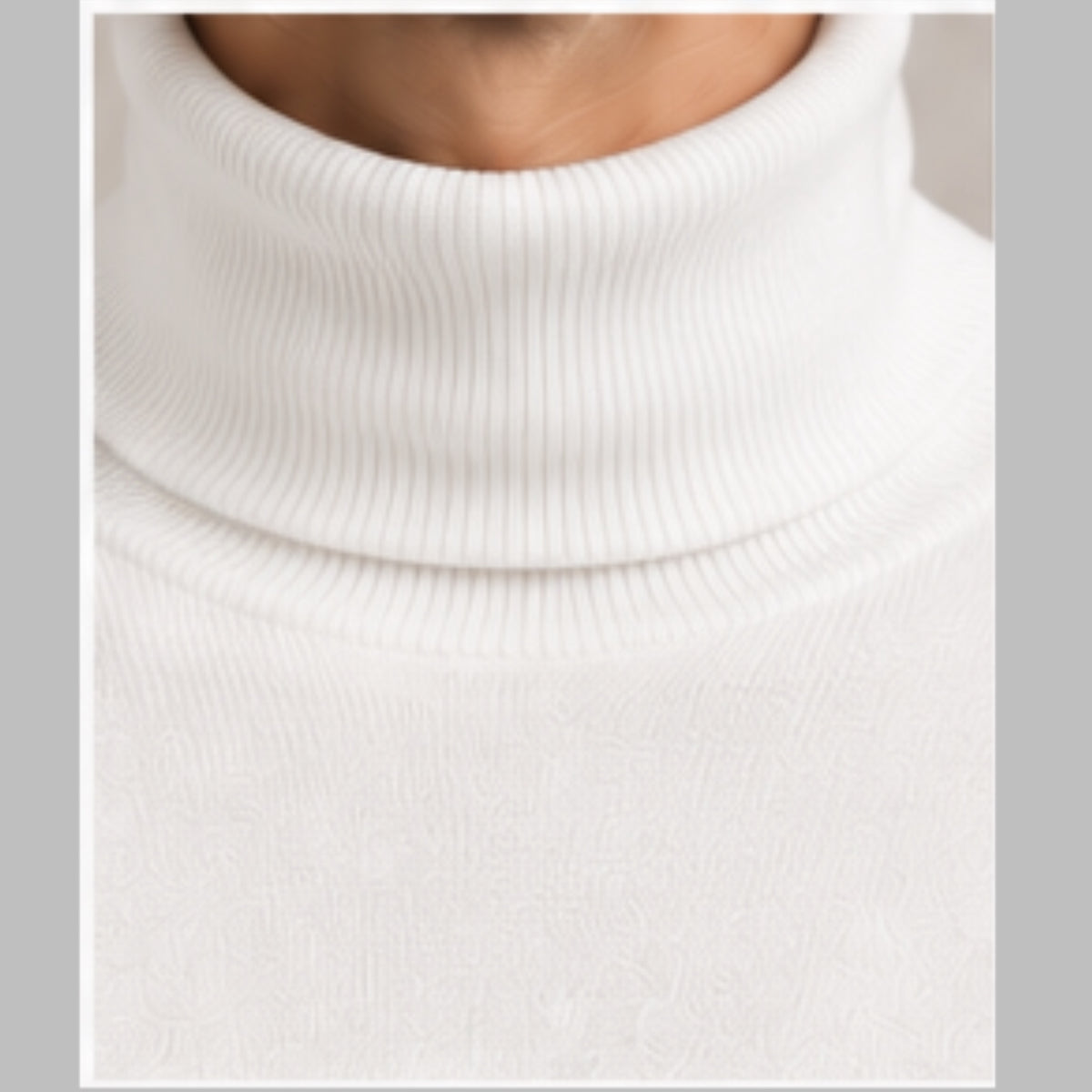 Maglia uomo collo alto NEROVAGO: 760007