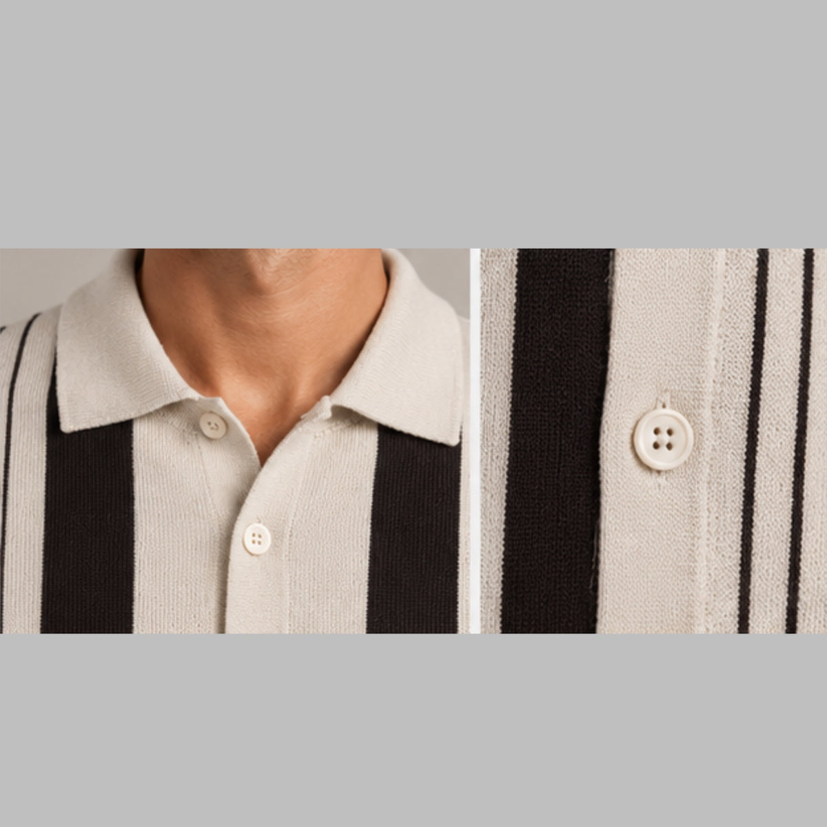 Maglia uomo polo bottoni camicia: 760226