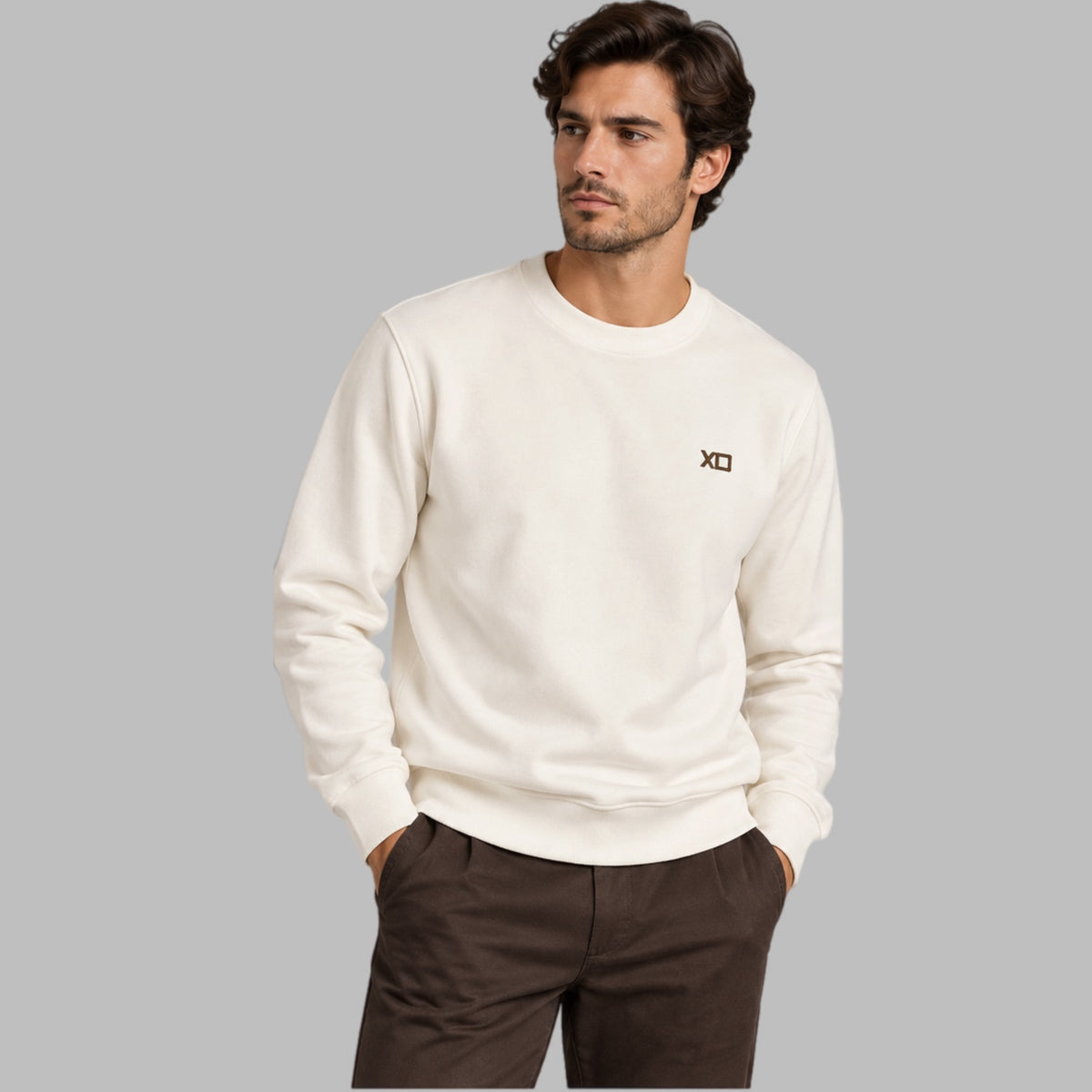Felpa girocollo uomo XO: XO482