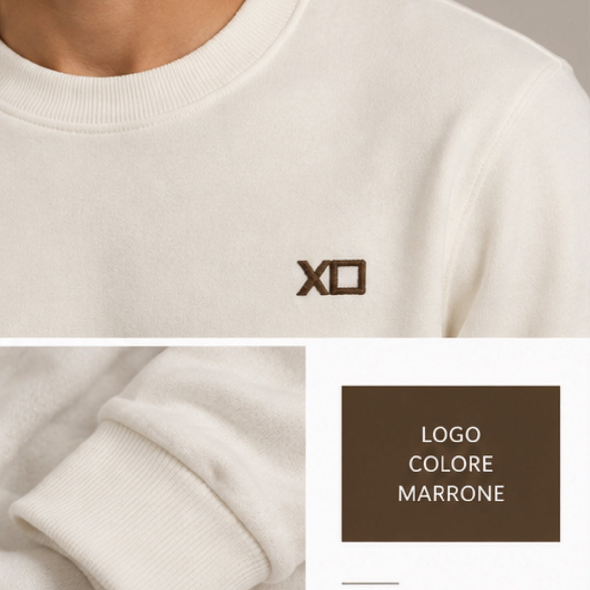 Felpa girocollo uomo XO: XO482