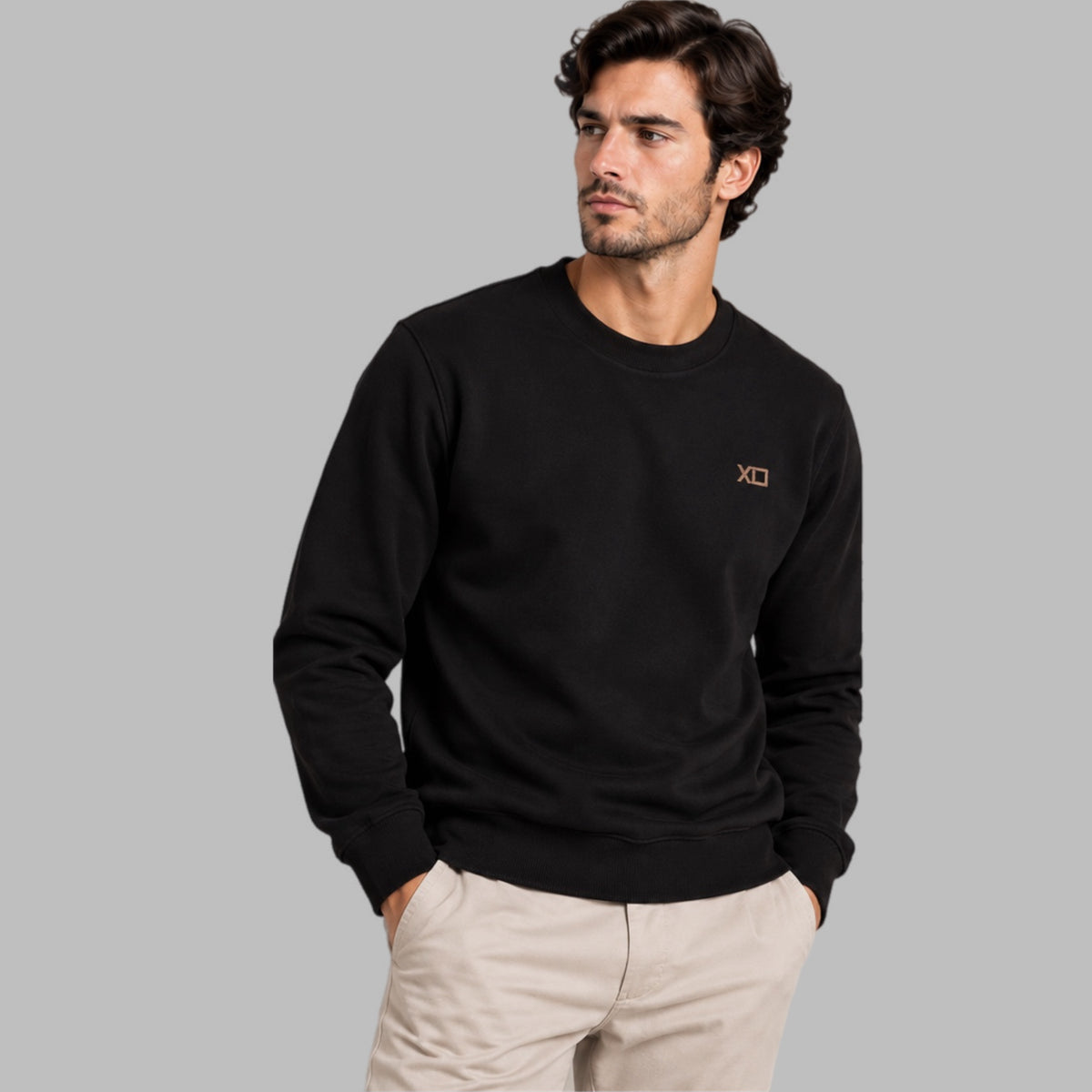 Felpa girocollo uomo XO: XO482