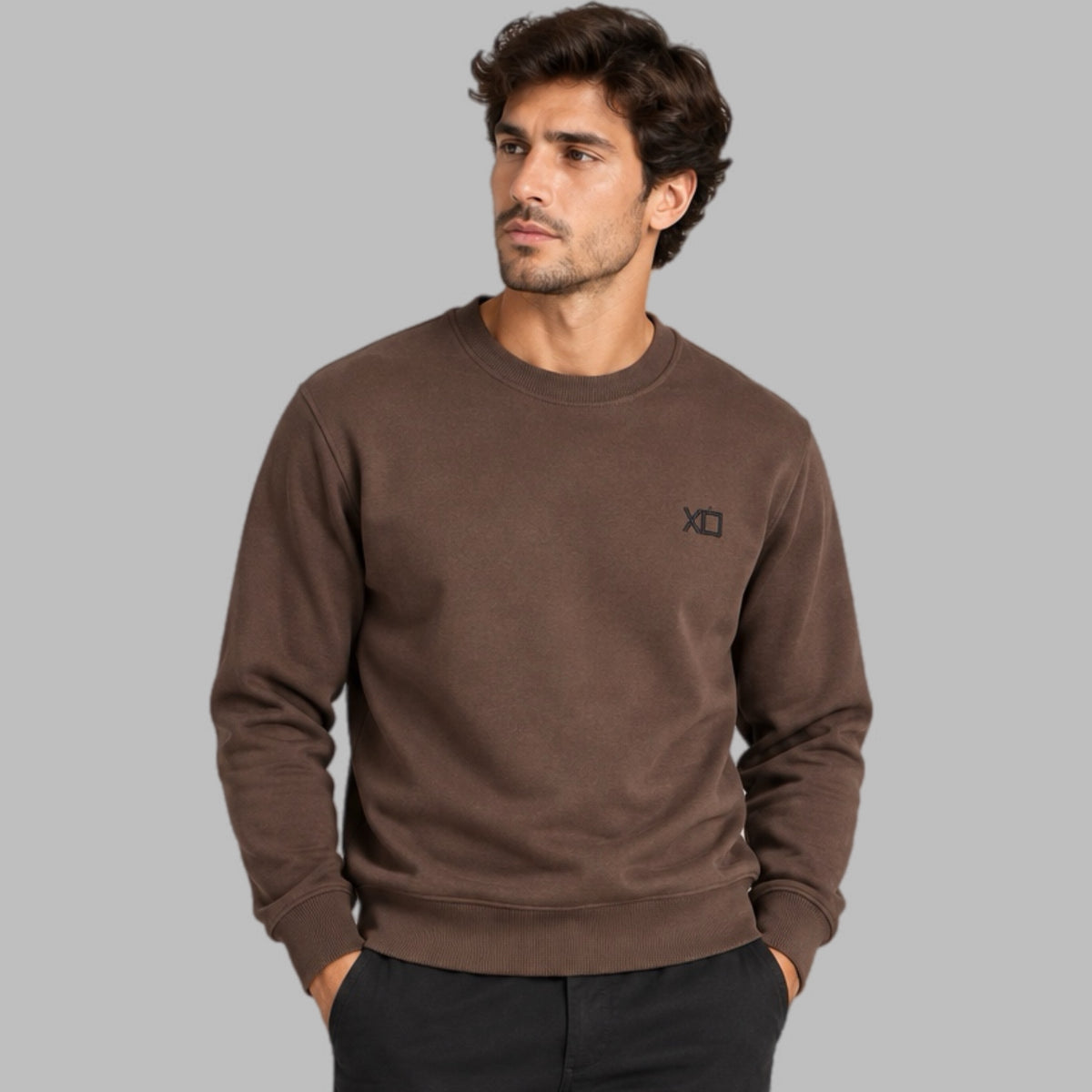 Felpa girocollo uomo XO: XO482