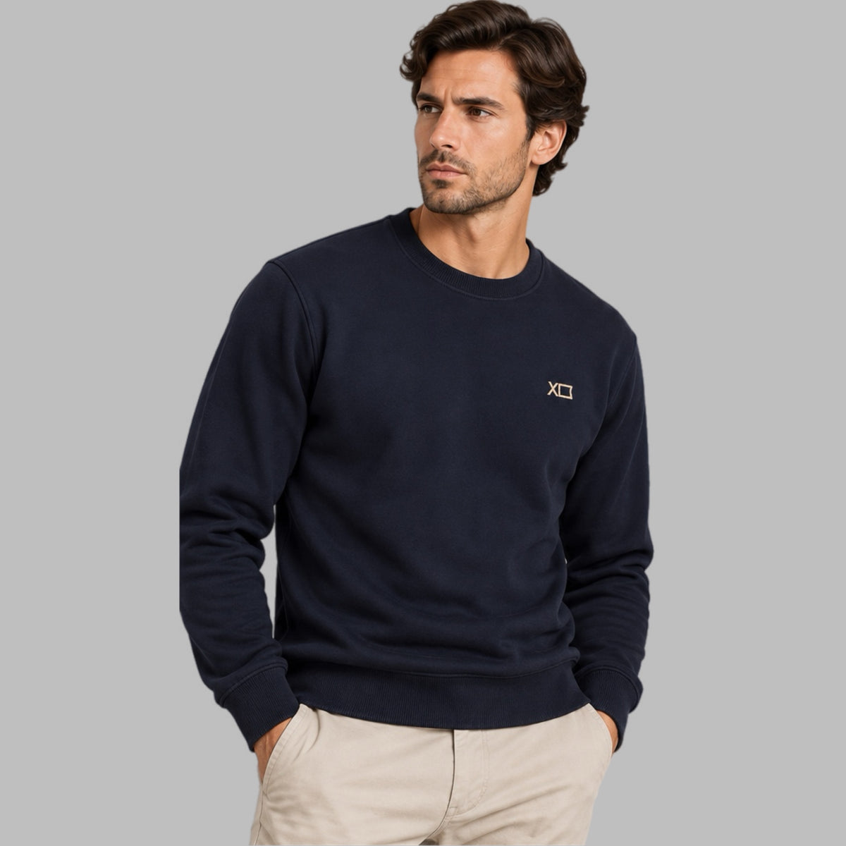 Felpa girocollo uomo XO: XO482