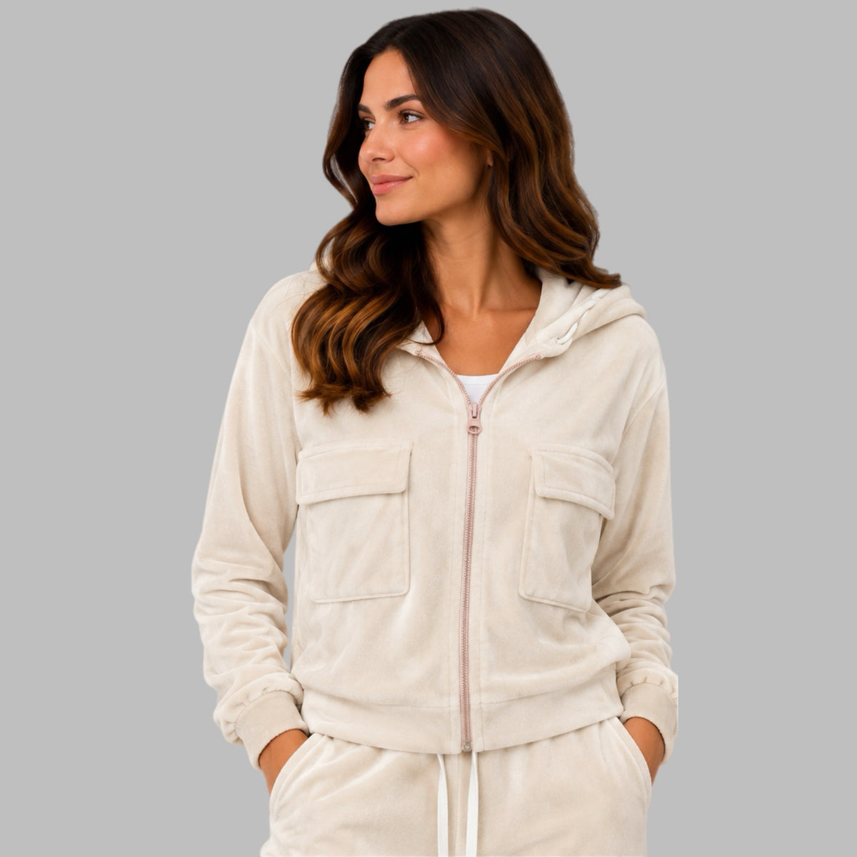 Felpa in ciniglia donna XO: XOG005