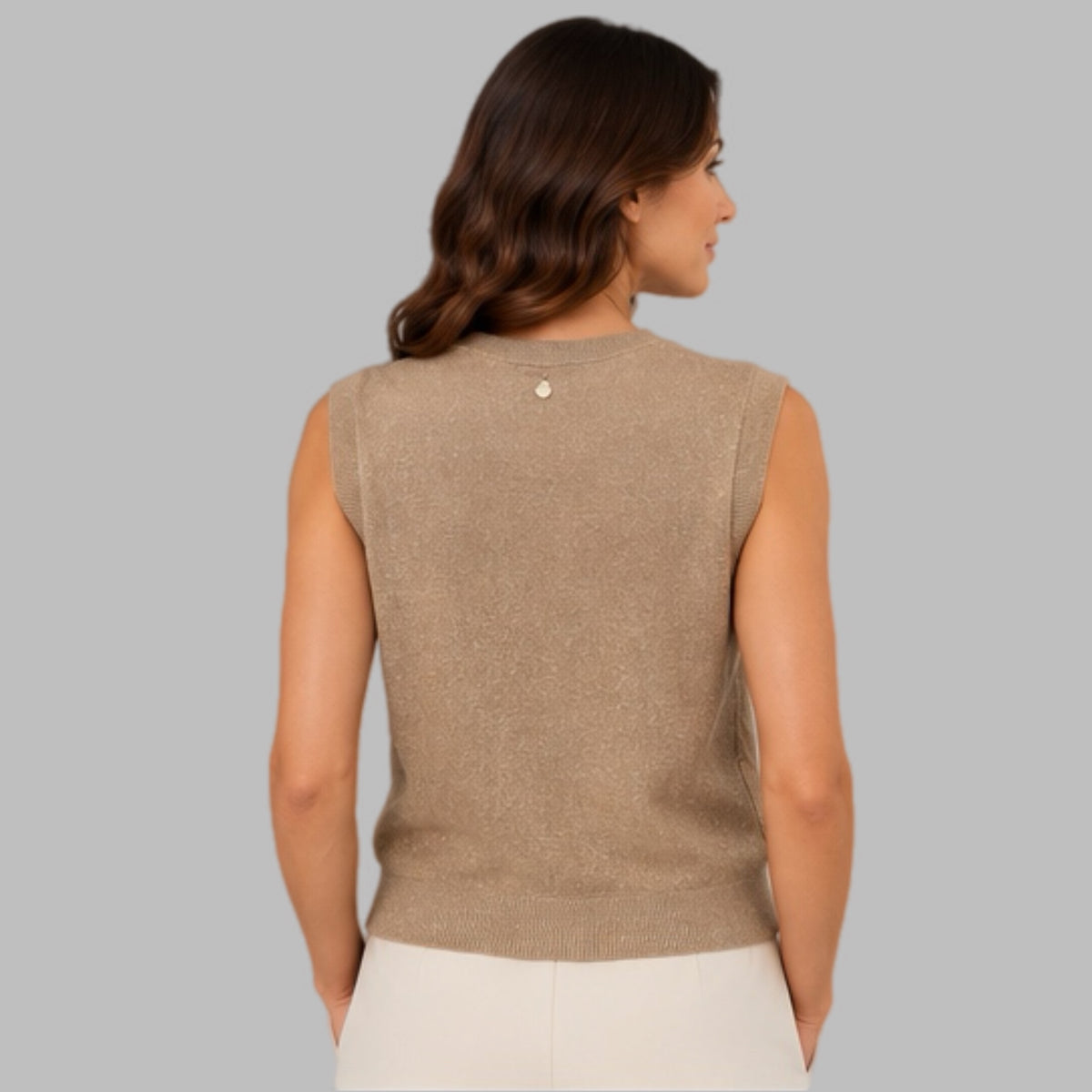 Gilet in maglia lurex donna URBAN KISS: UK2800021
