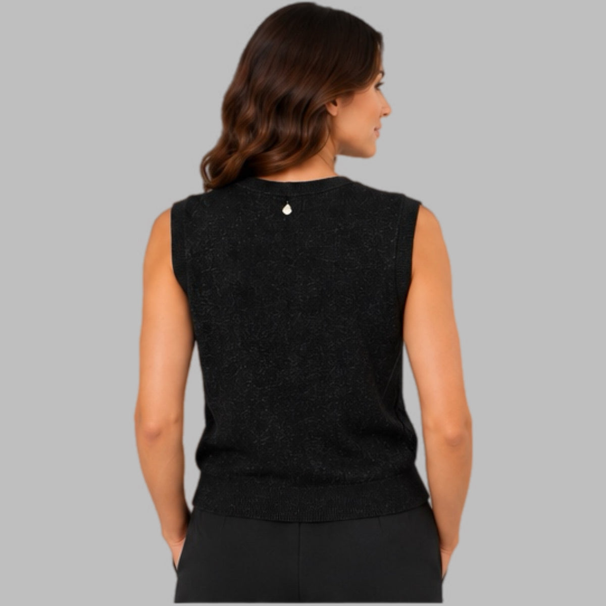 Gilet in maglia lurex donna URBAN KISS: UK2800021