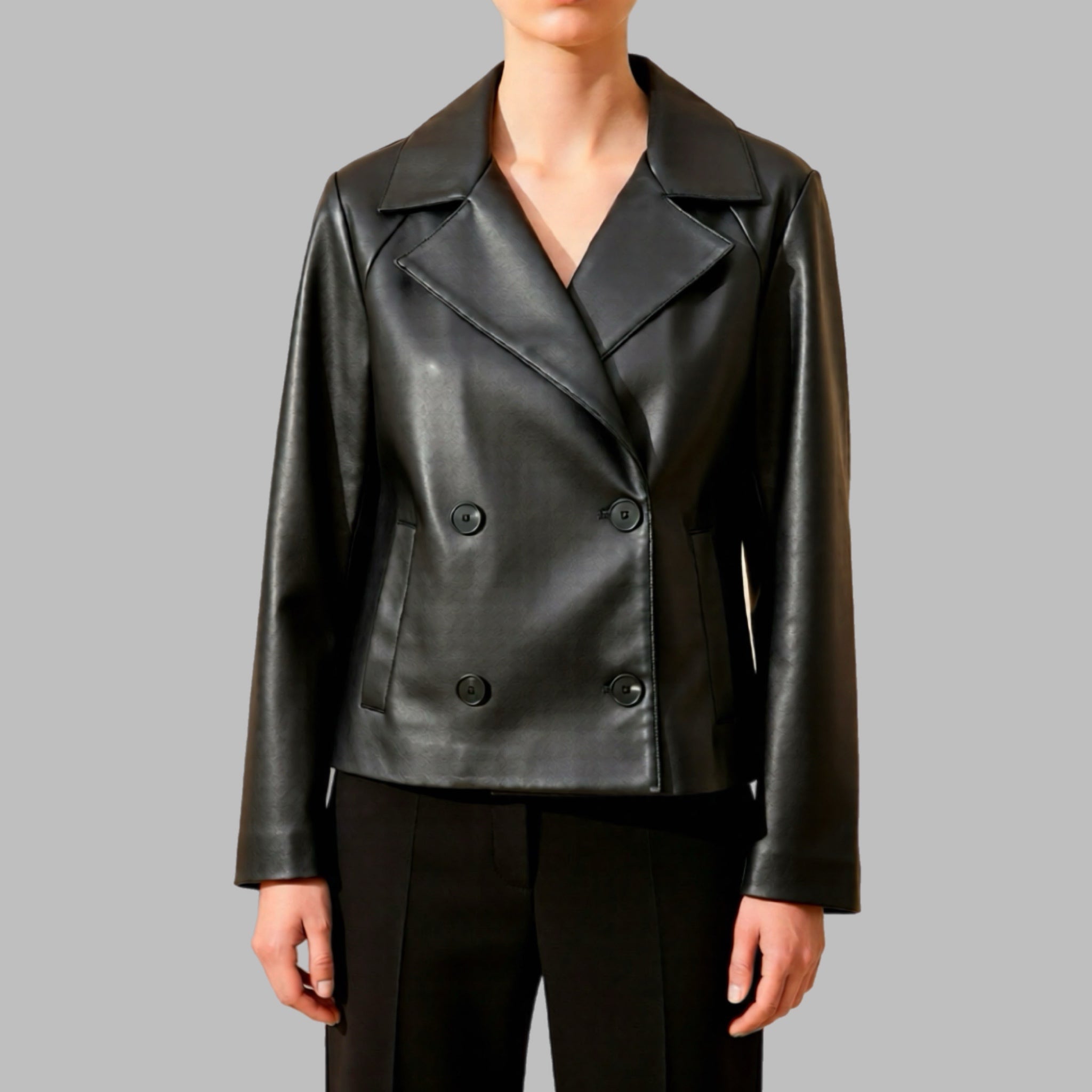 Giacca Gold Miller donna similpelle