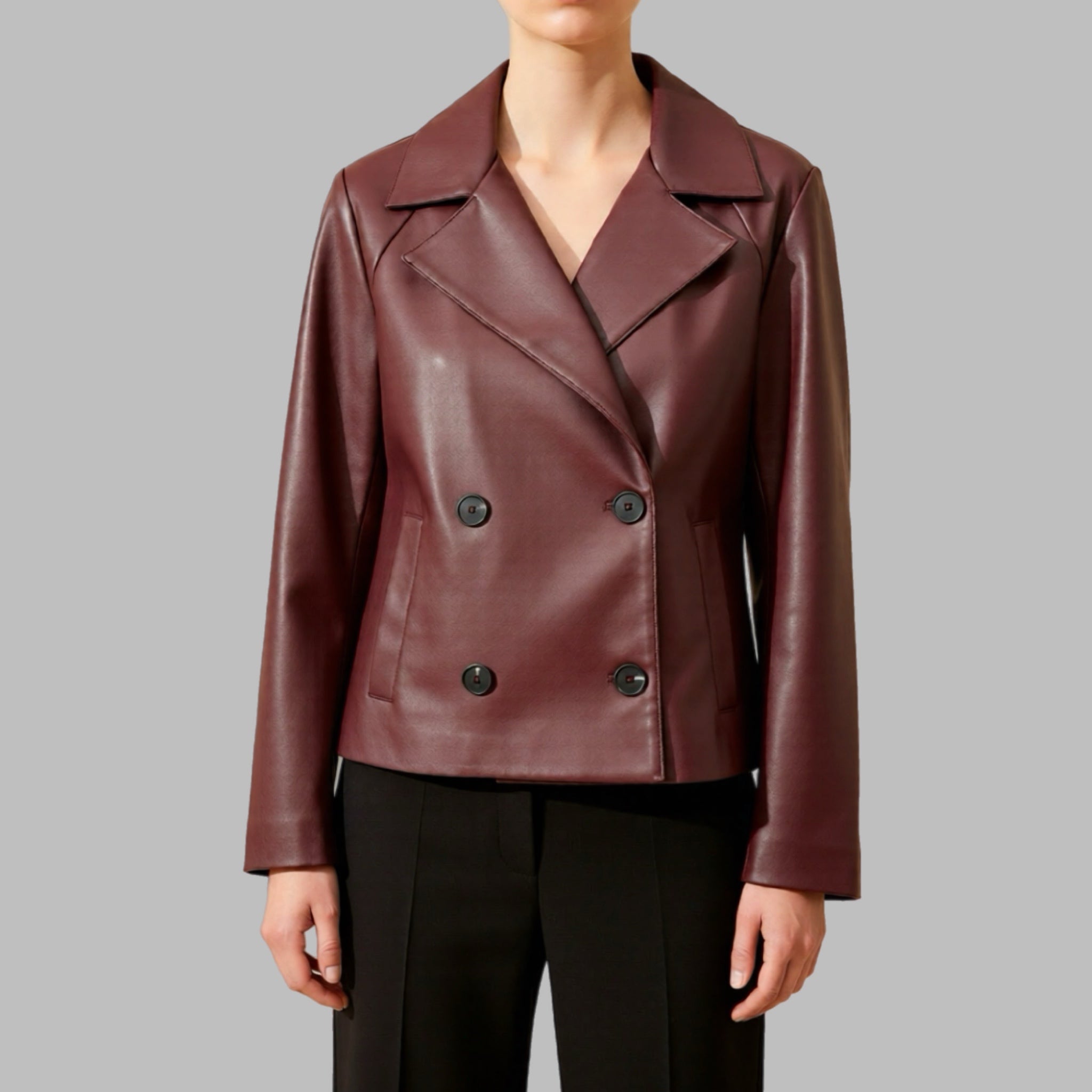 Giacca Gold Miller donna similpelle