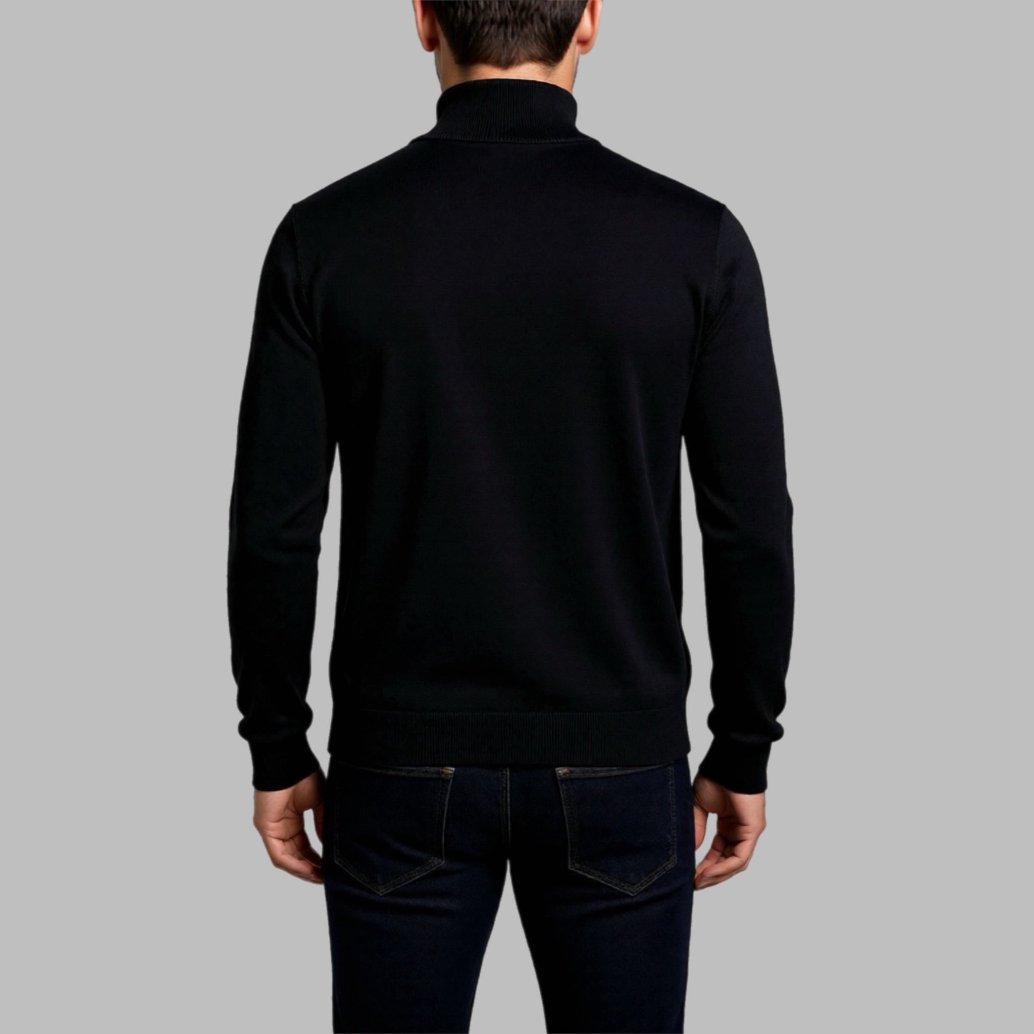 Maglia Nerovago uomo con bottoni