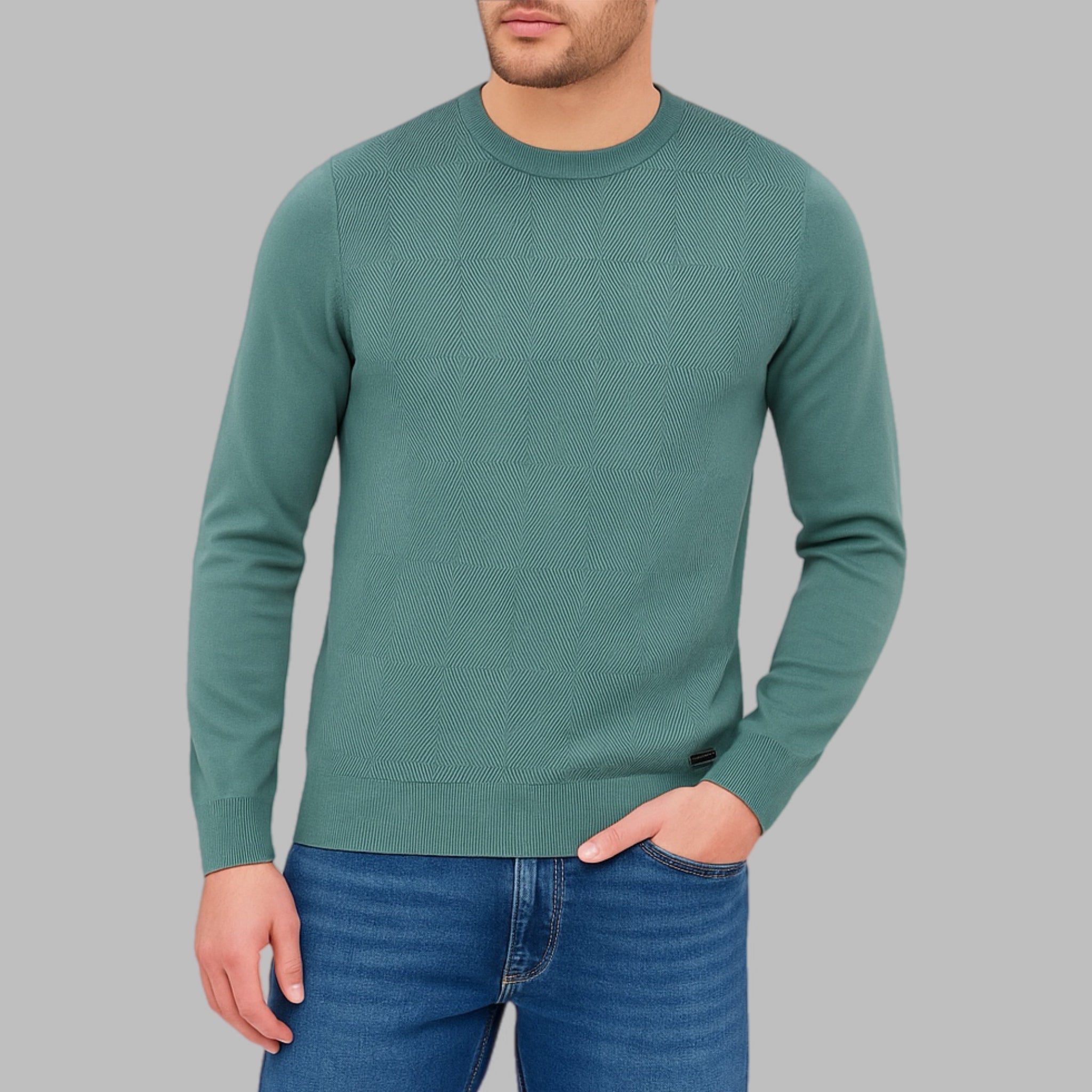 Maglia Nerovago uomo girocollo