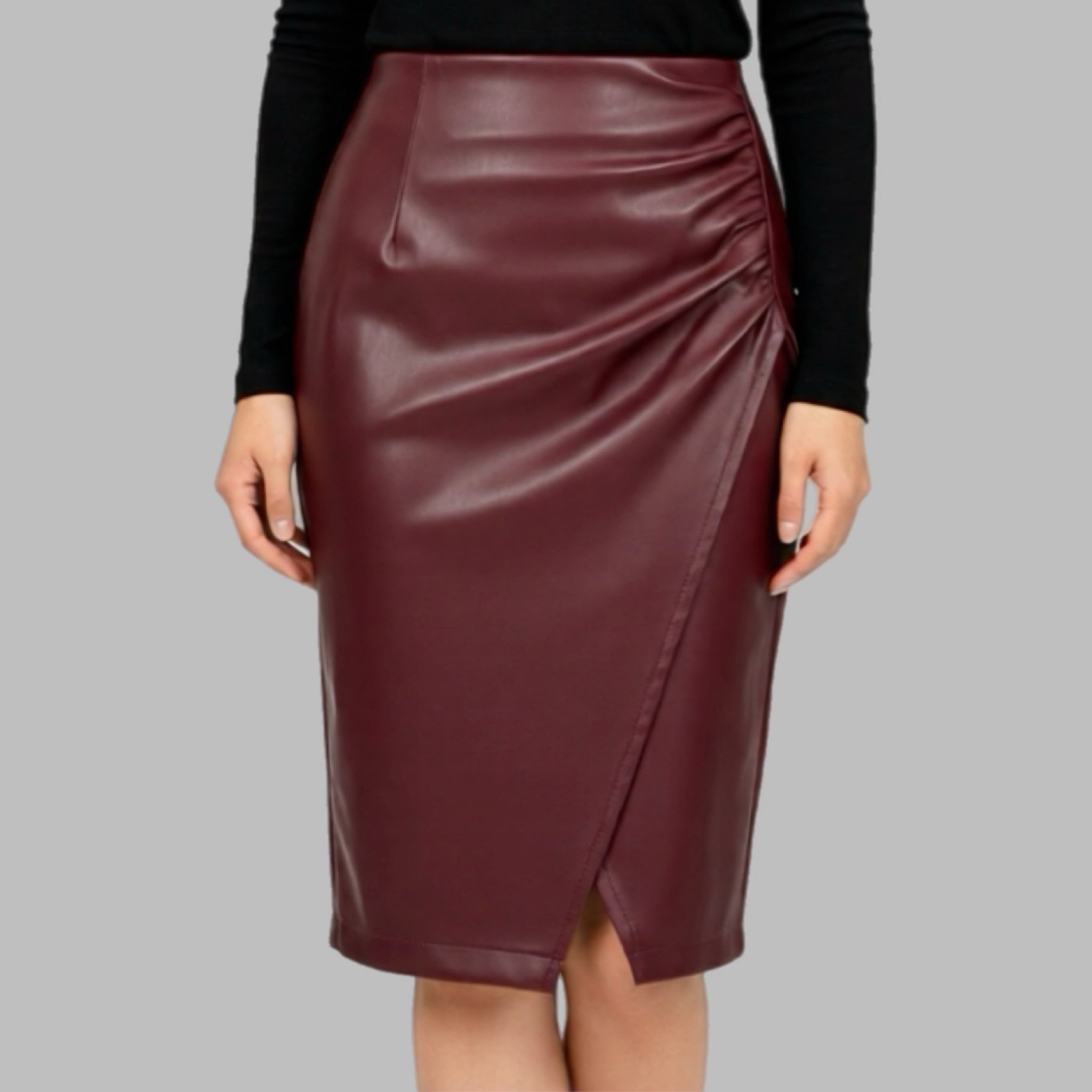 Gonna Gold Miller donna similpelle