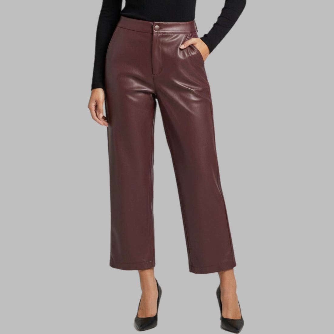 Pantalone Gold Miller donna similpelle