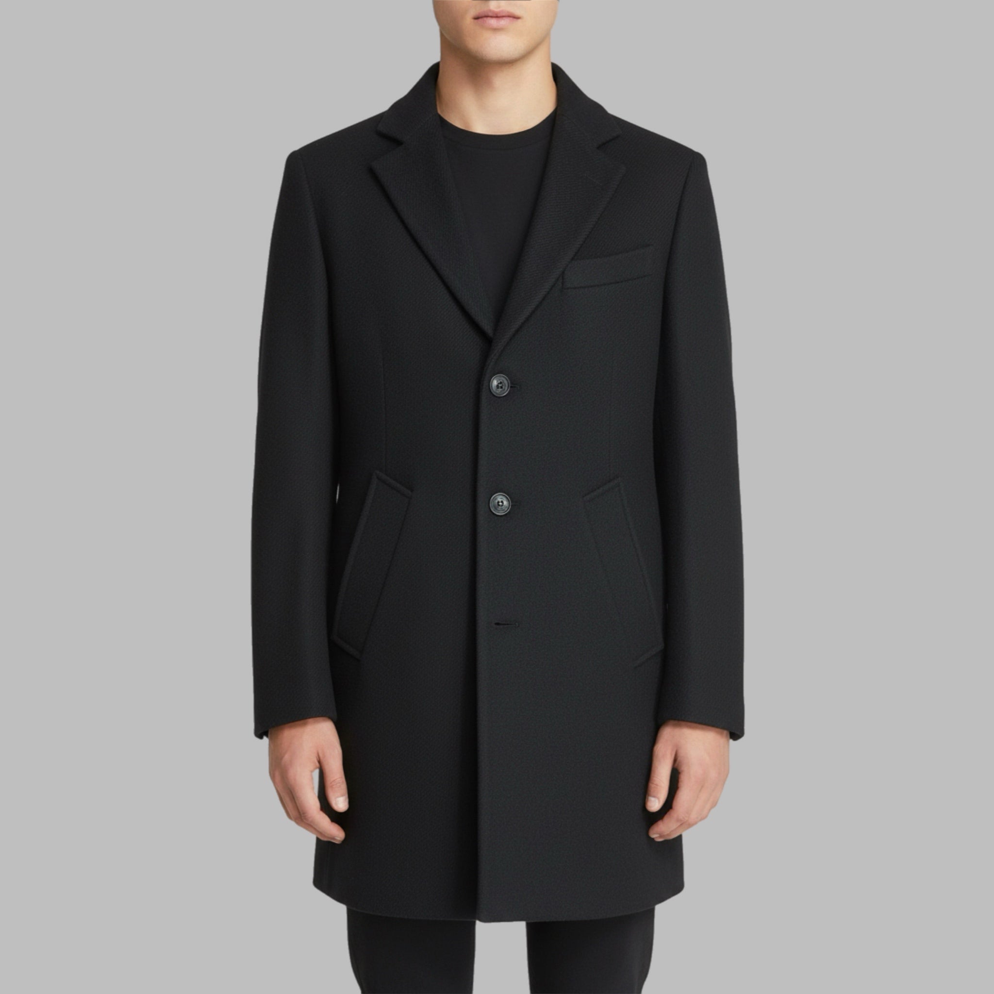 Cappotto Safety pin uomo