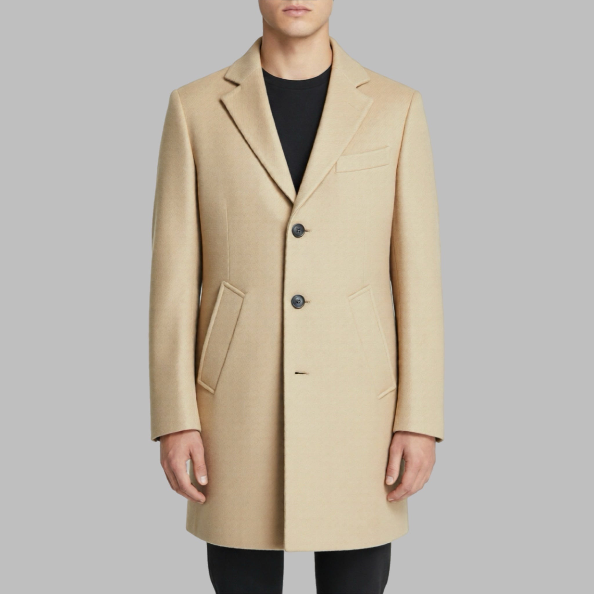 Cappotto Safety pin uomo