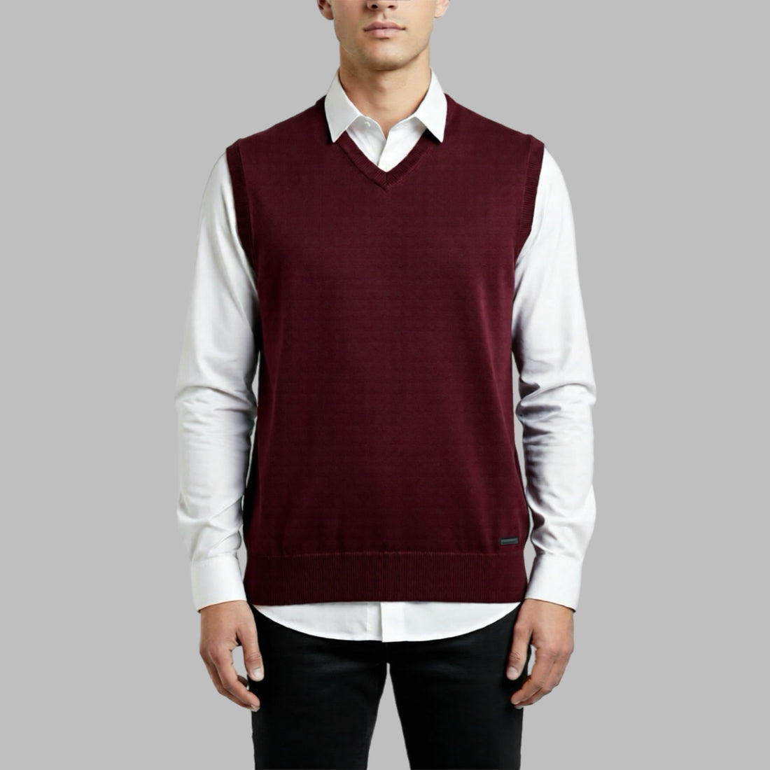 Maglia gilet Nerovago uomo