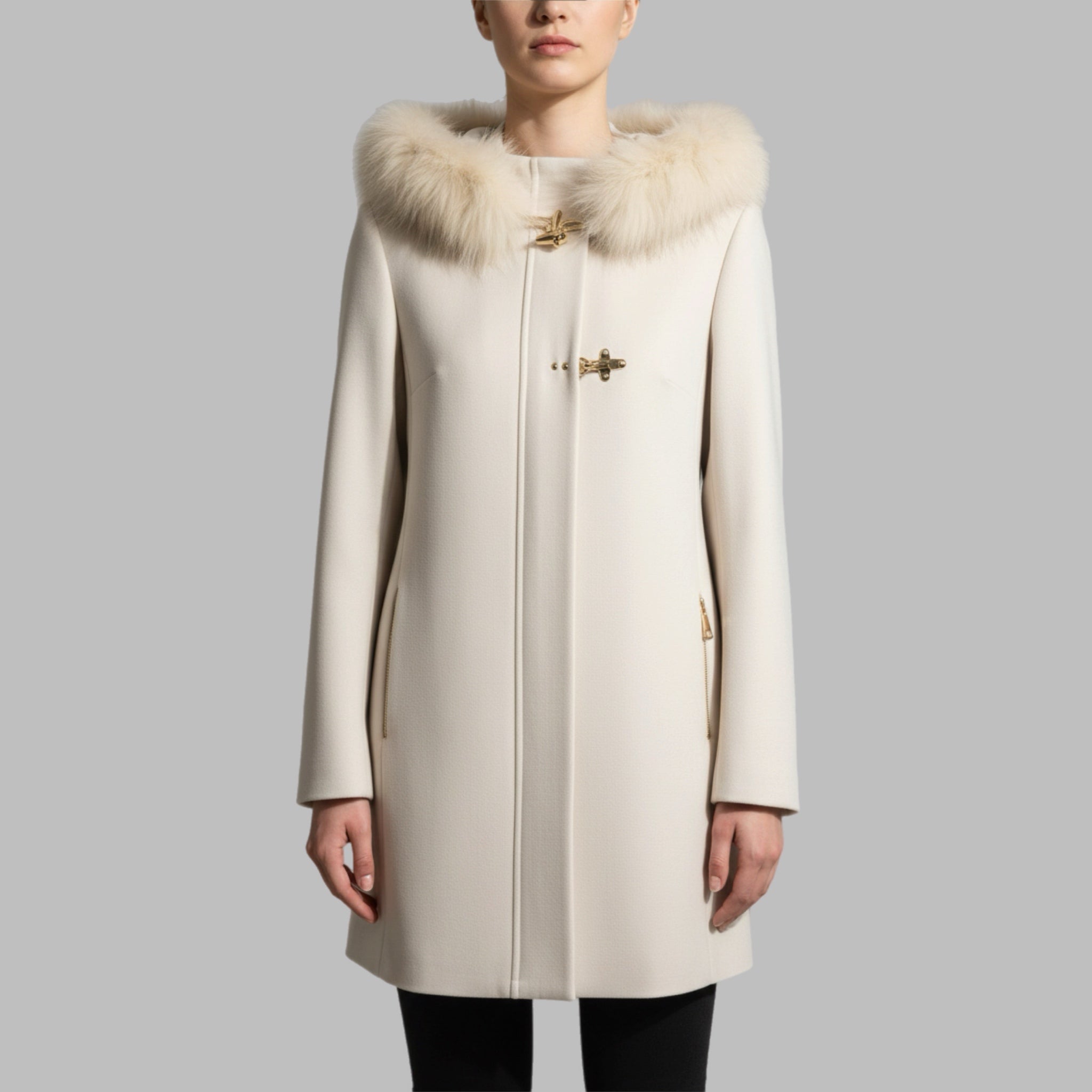 Cappotto Nanèe donna con cappuccio