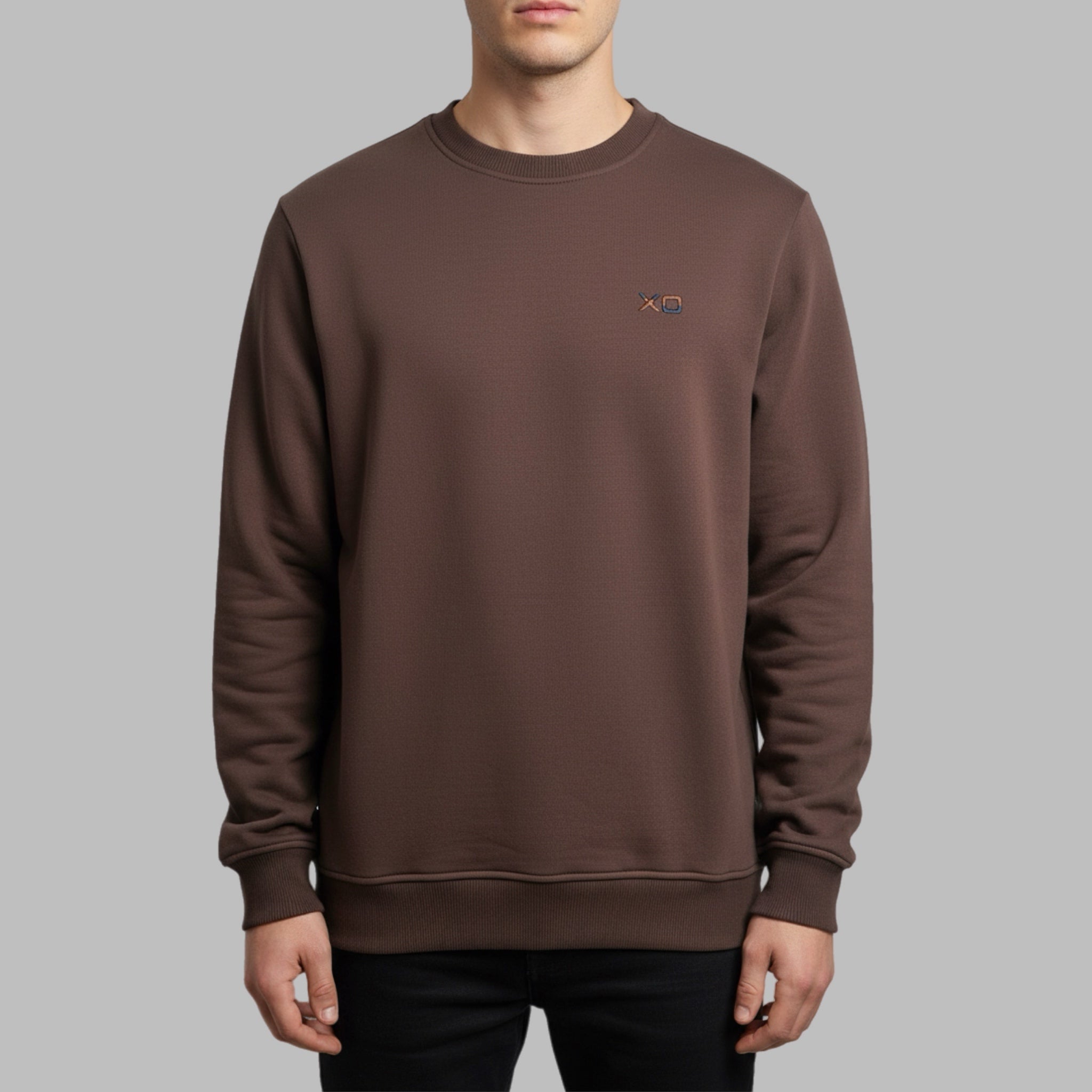 Felpa XO uomo girocollo