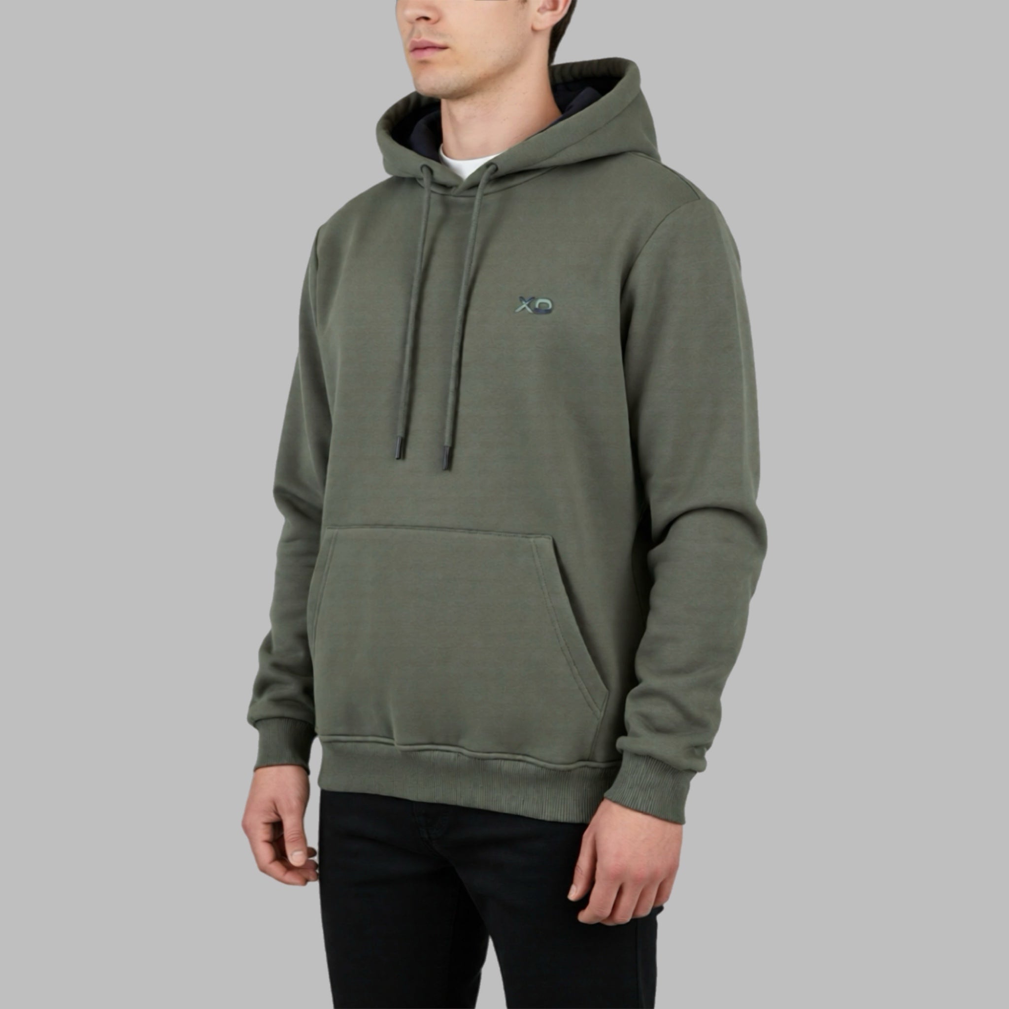 Felpa XO uomo con cappuccio