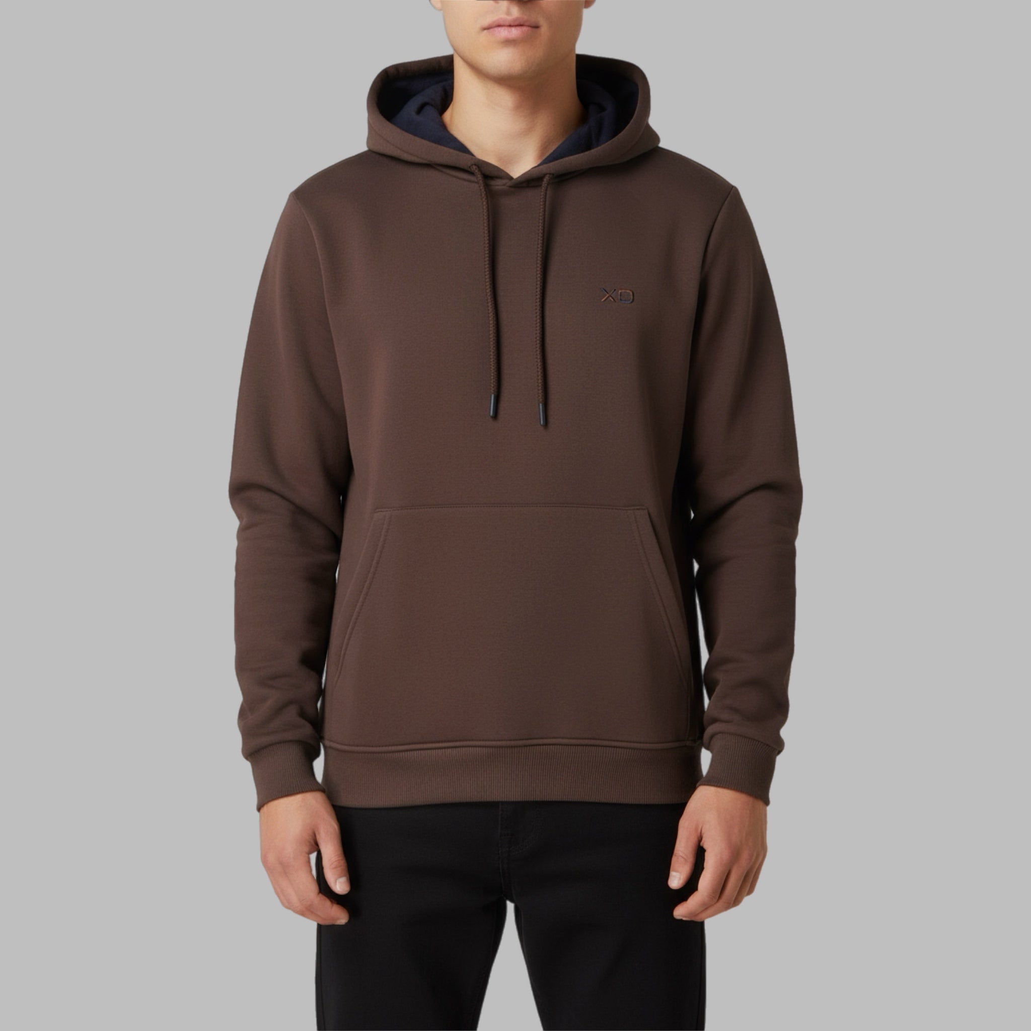 Felpa XO uomo con cappuccio