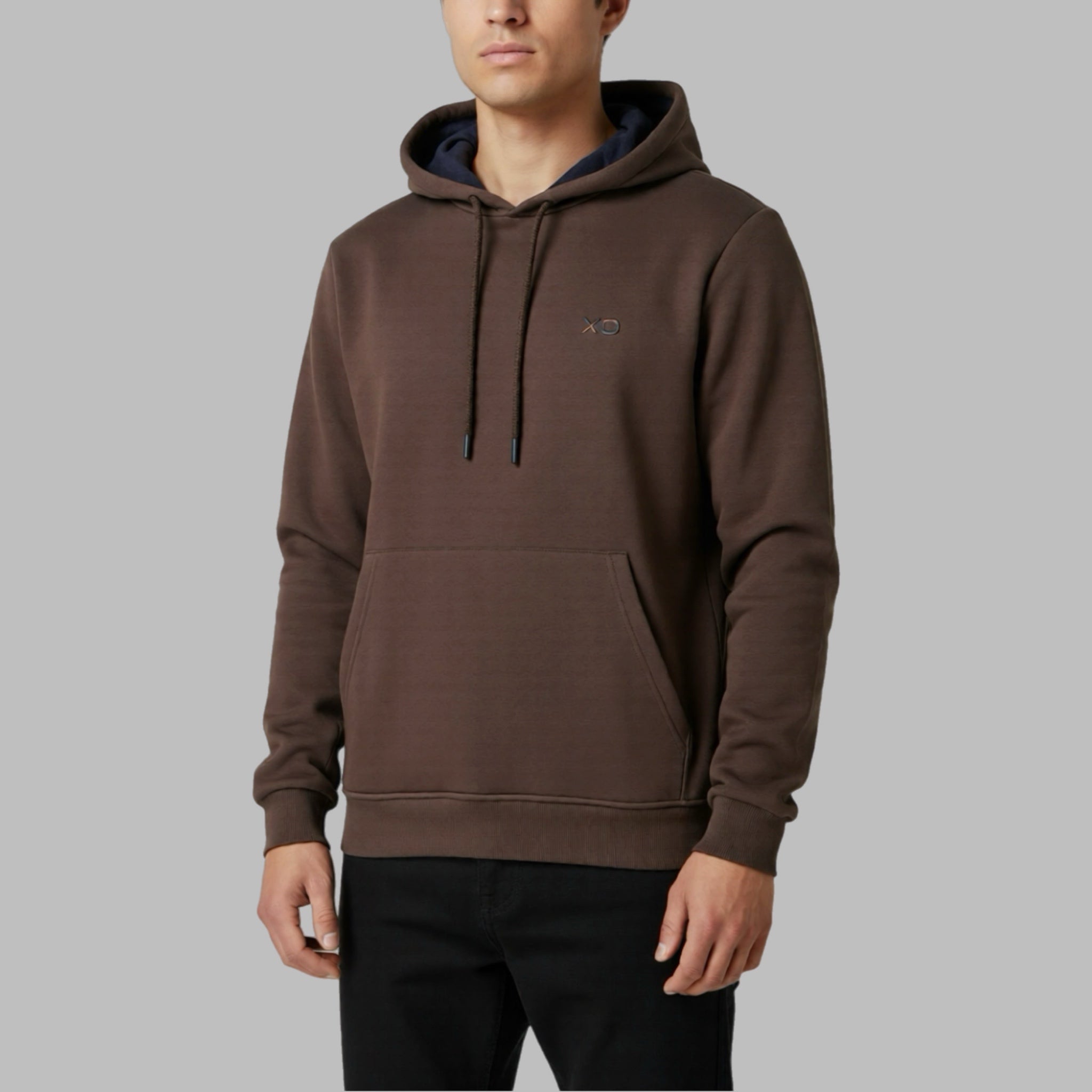 Felpa XO uomo con cappuccio