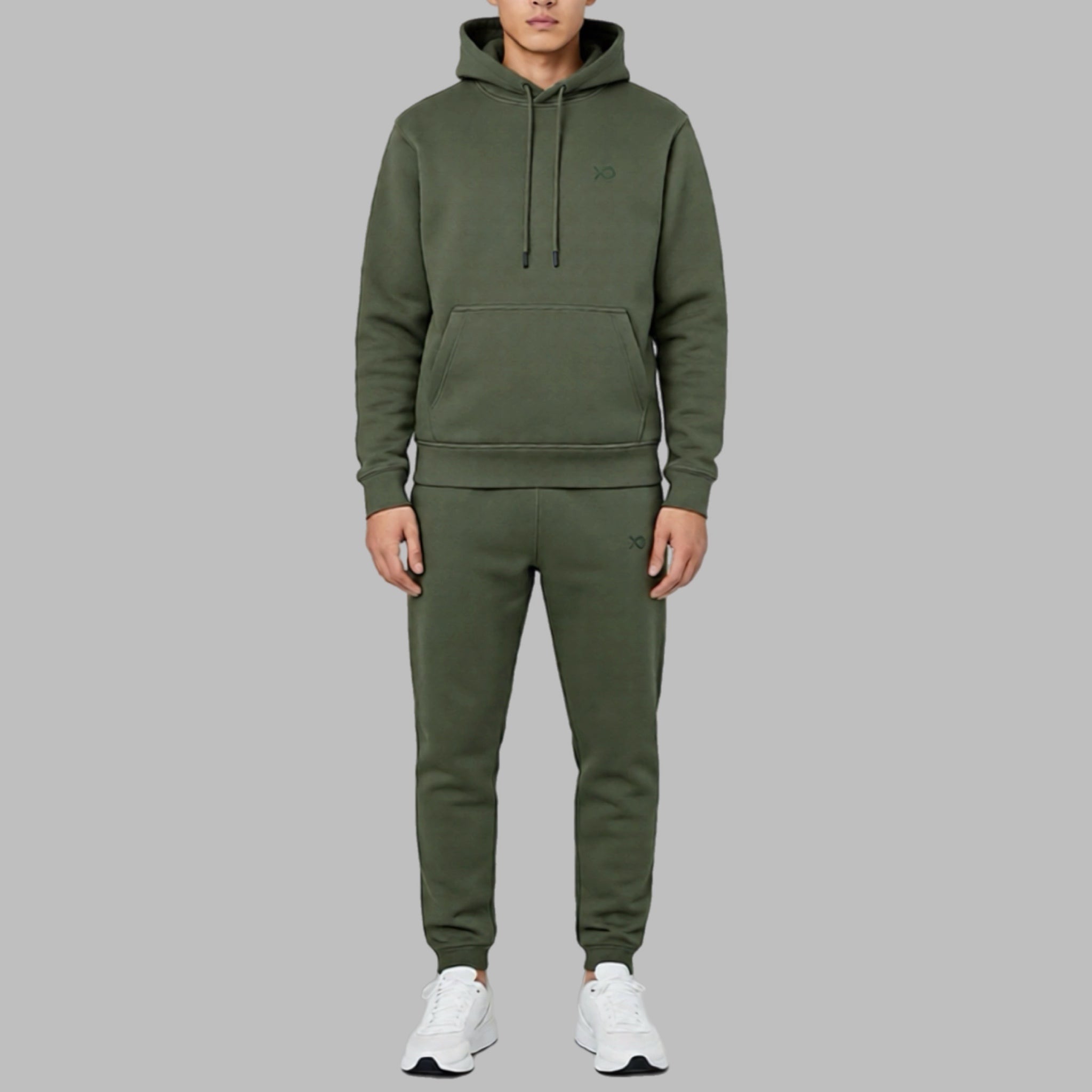 Tuta XO uomo con cappuccio