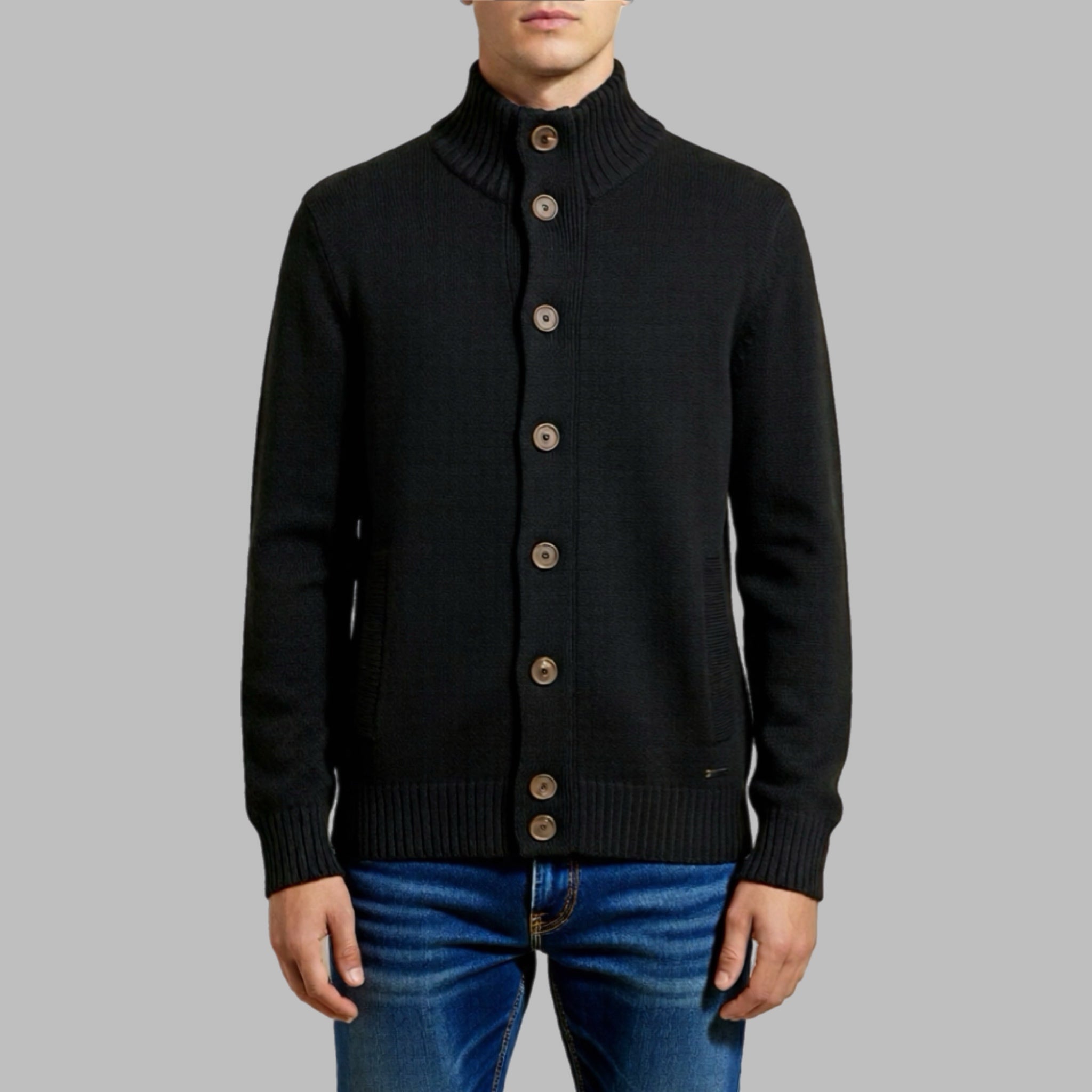 Cardigan Cranberry uomo con bottoni