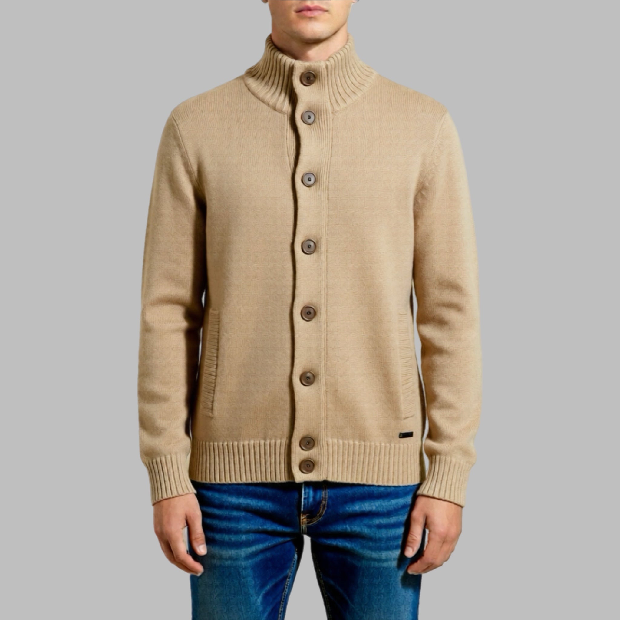 Cardigan Cranberry uomo con bottoni