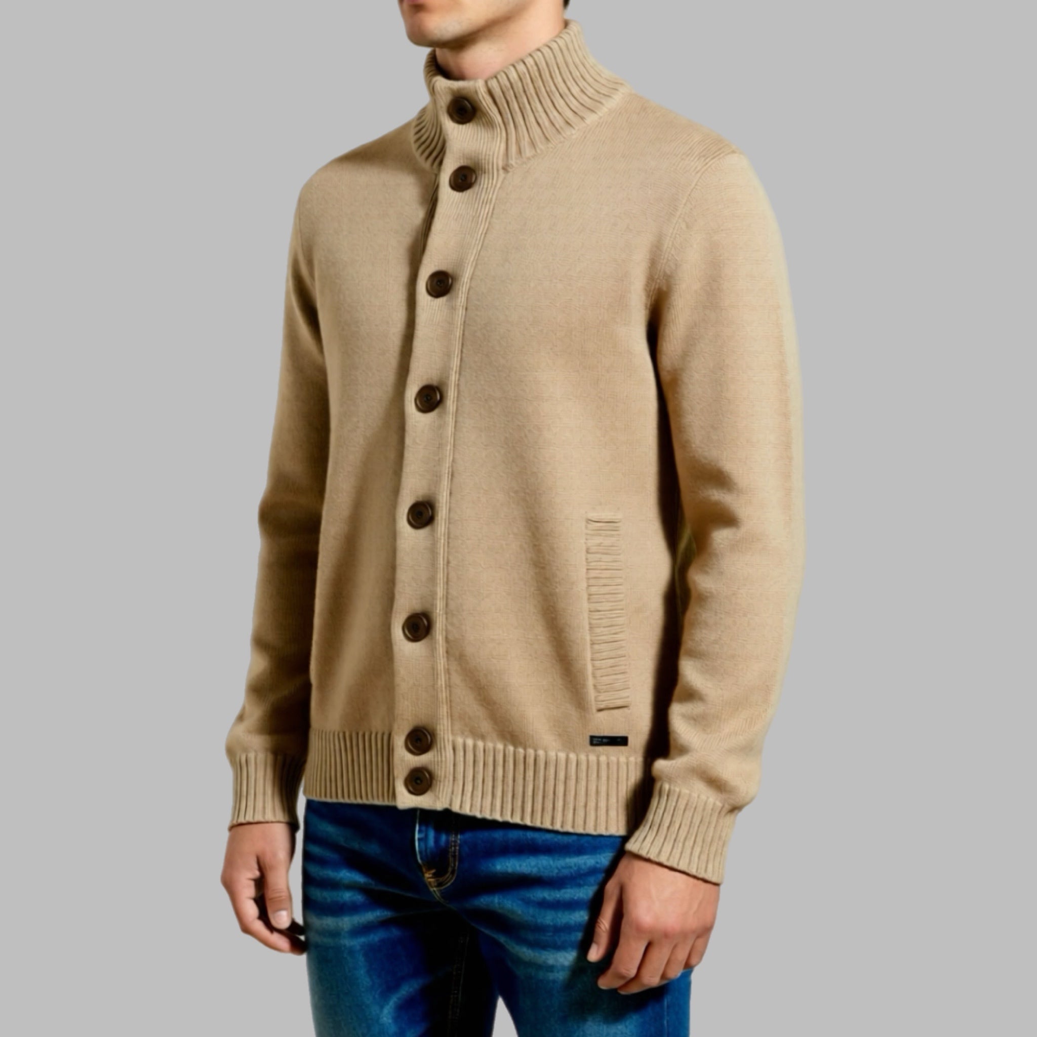 Cardigan Cranberry uomo con bottoni